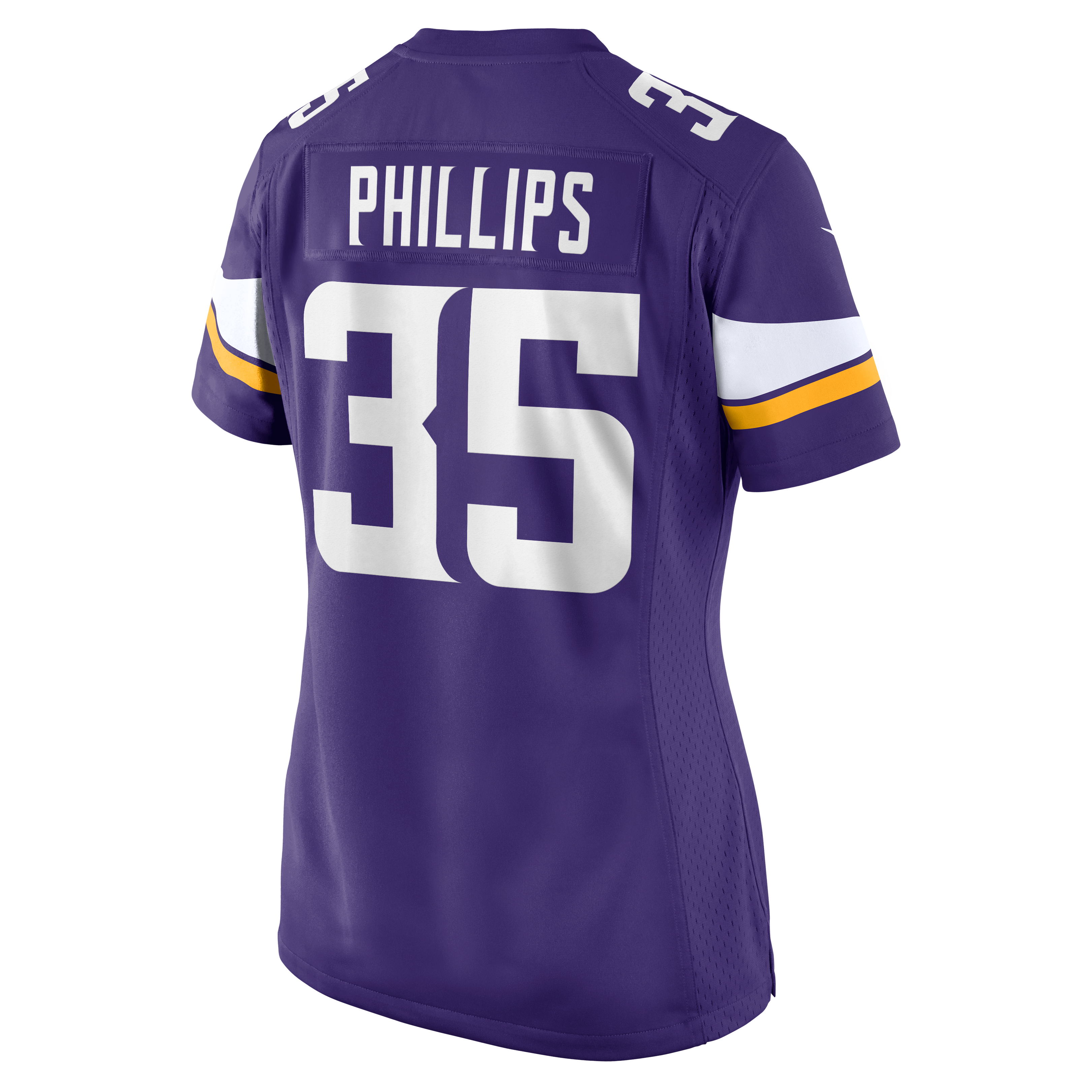 Women's Nike Bryce Phillips Purple Minnesota Vikings Team Game Jersey