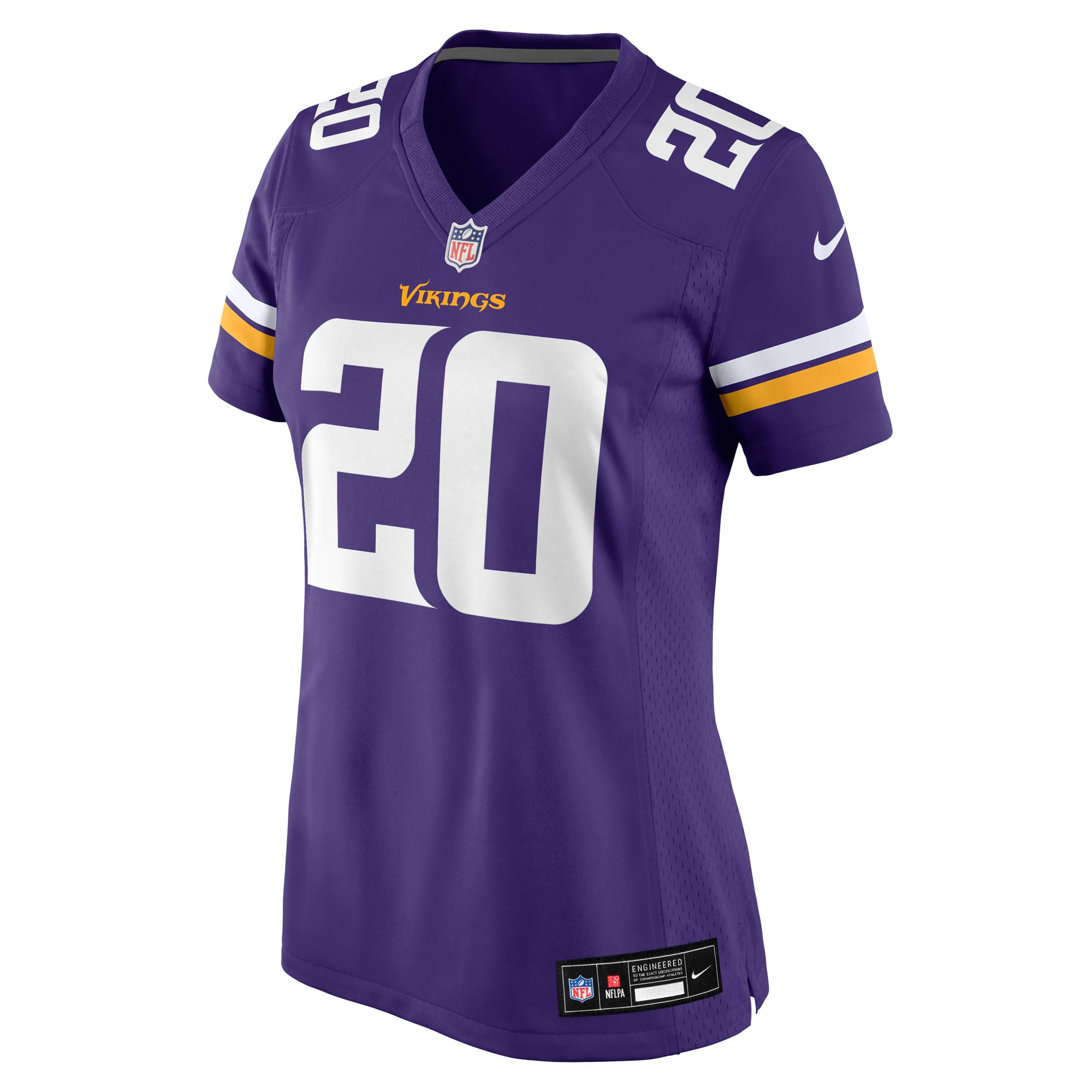 Maillot de match Nike Charles Demmings violet pour femme, Minnesota Vikings