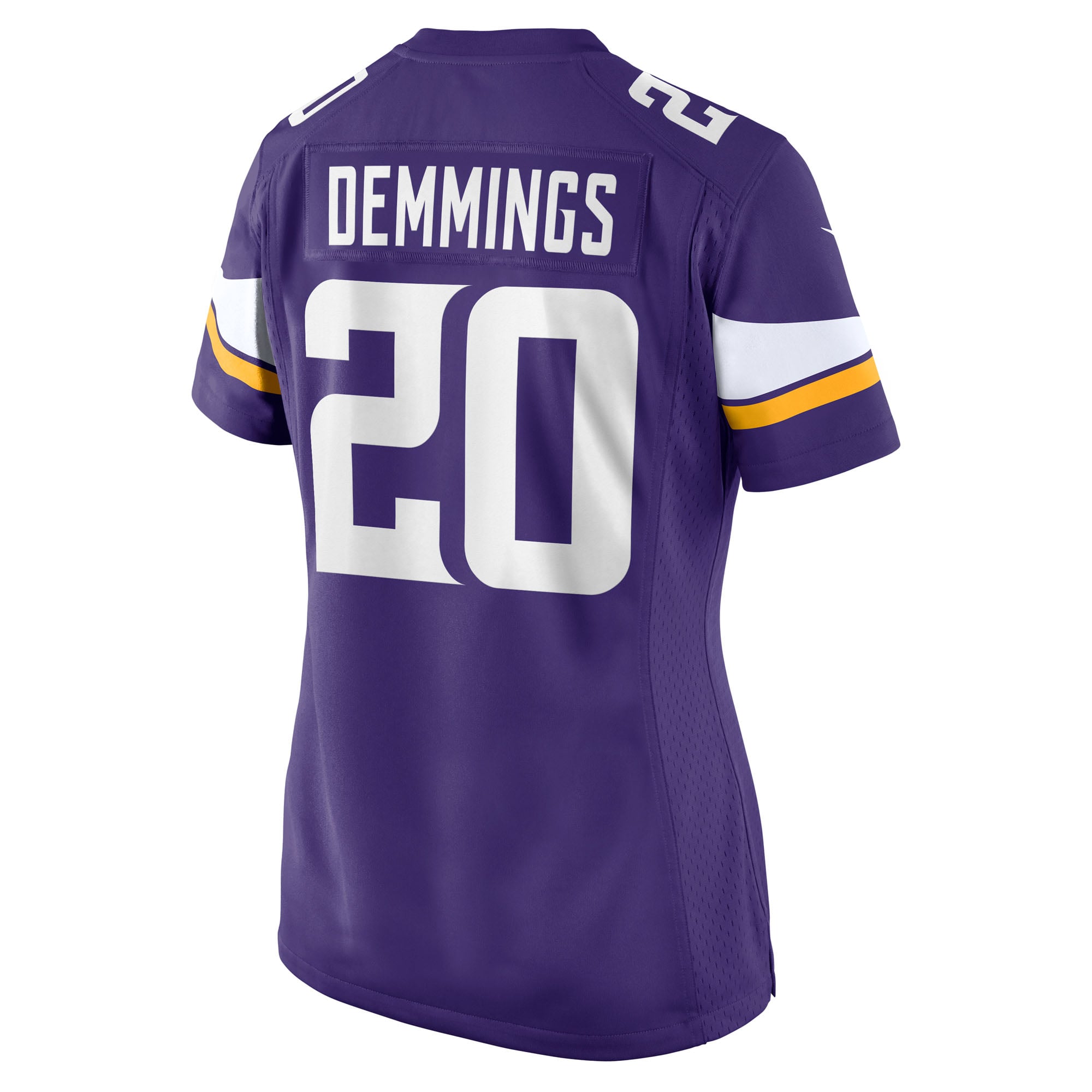 Maillot de match Nike Charles Demmings violet pour femme, Minnesota Vikings