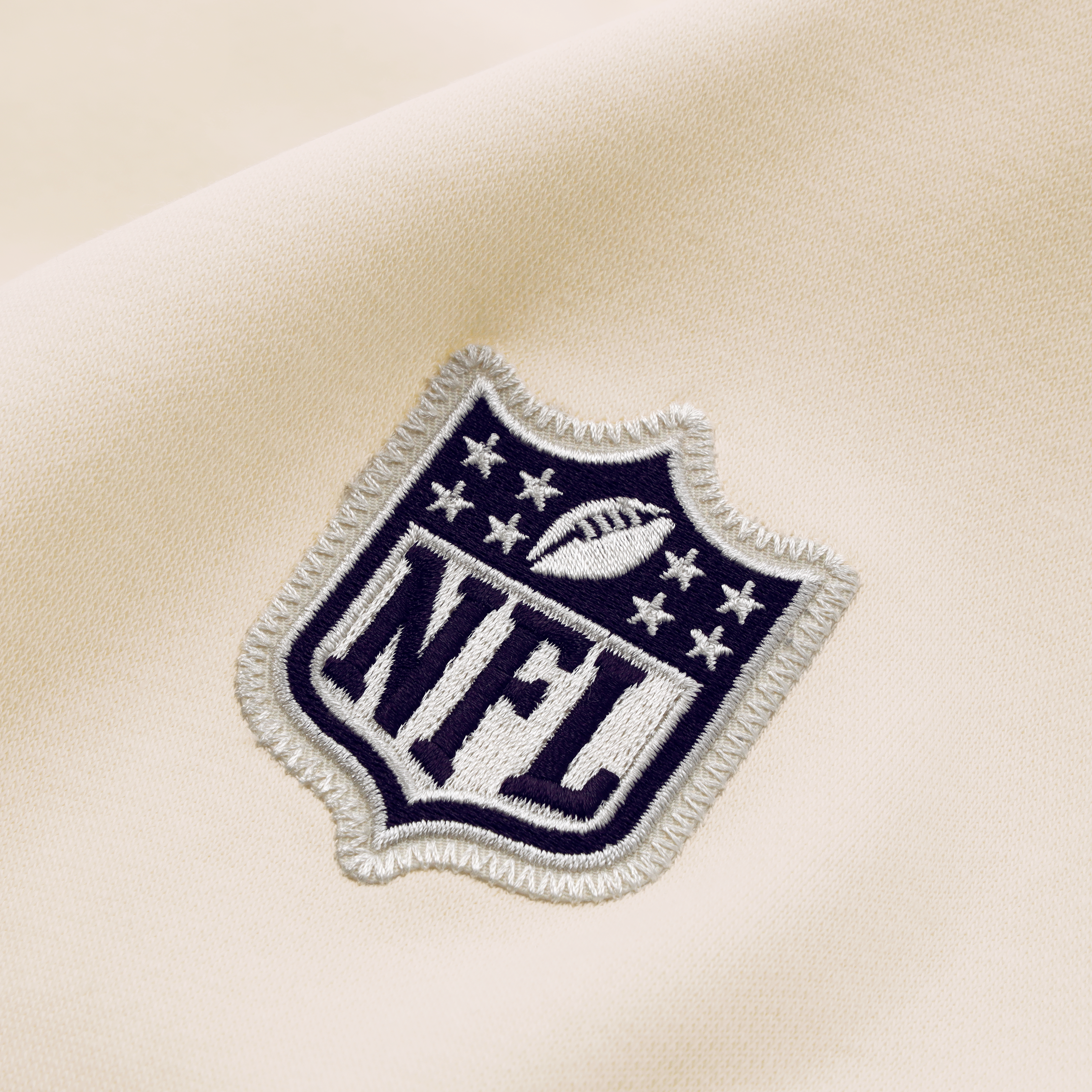 Sweat à capuche oversize Nike crème Minnesota Vikings Collection 2026 Rivalries pour femme