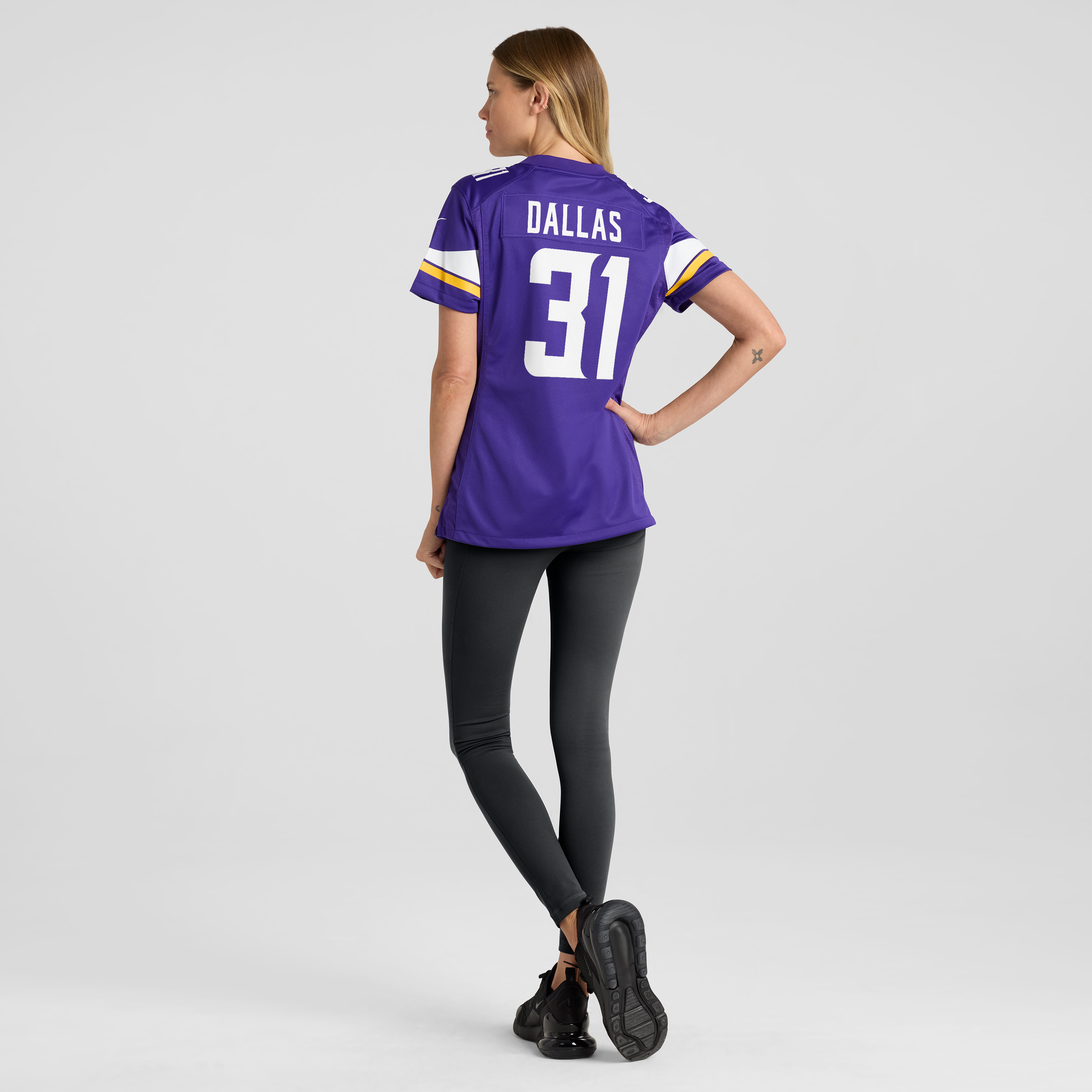 Maillot de match Nike DeeJay Dallas violet pour femme, Minnesota Vikings