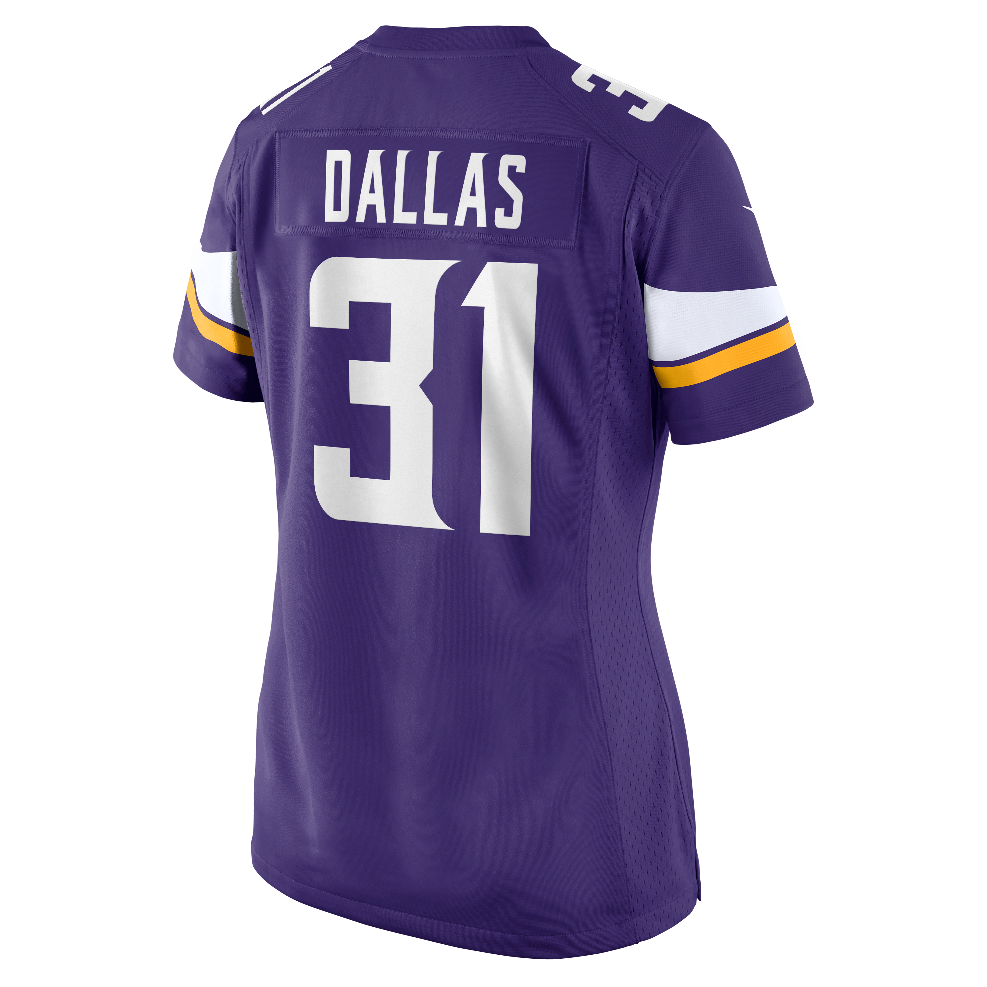 Maillot de match Nike DeeJay Dallas violet pour femme, Minnesota Vikings