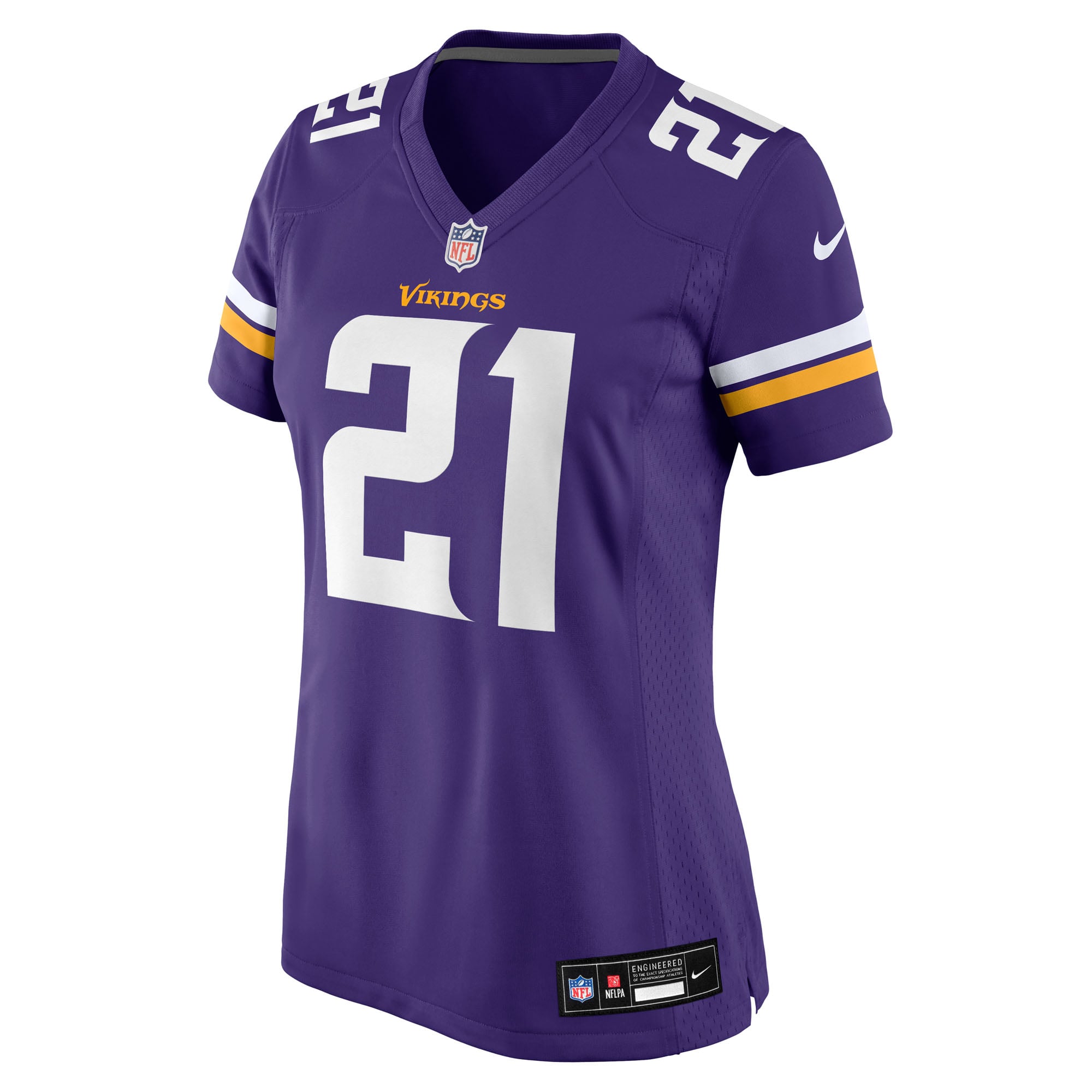 Maillot de match Nike Demond Claiborne violet pour femme, Minnesota Vikings