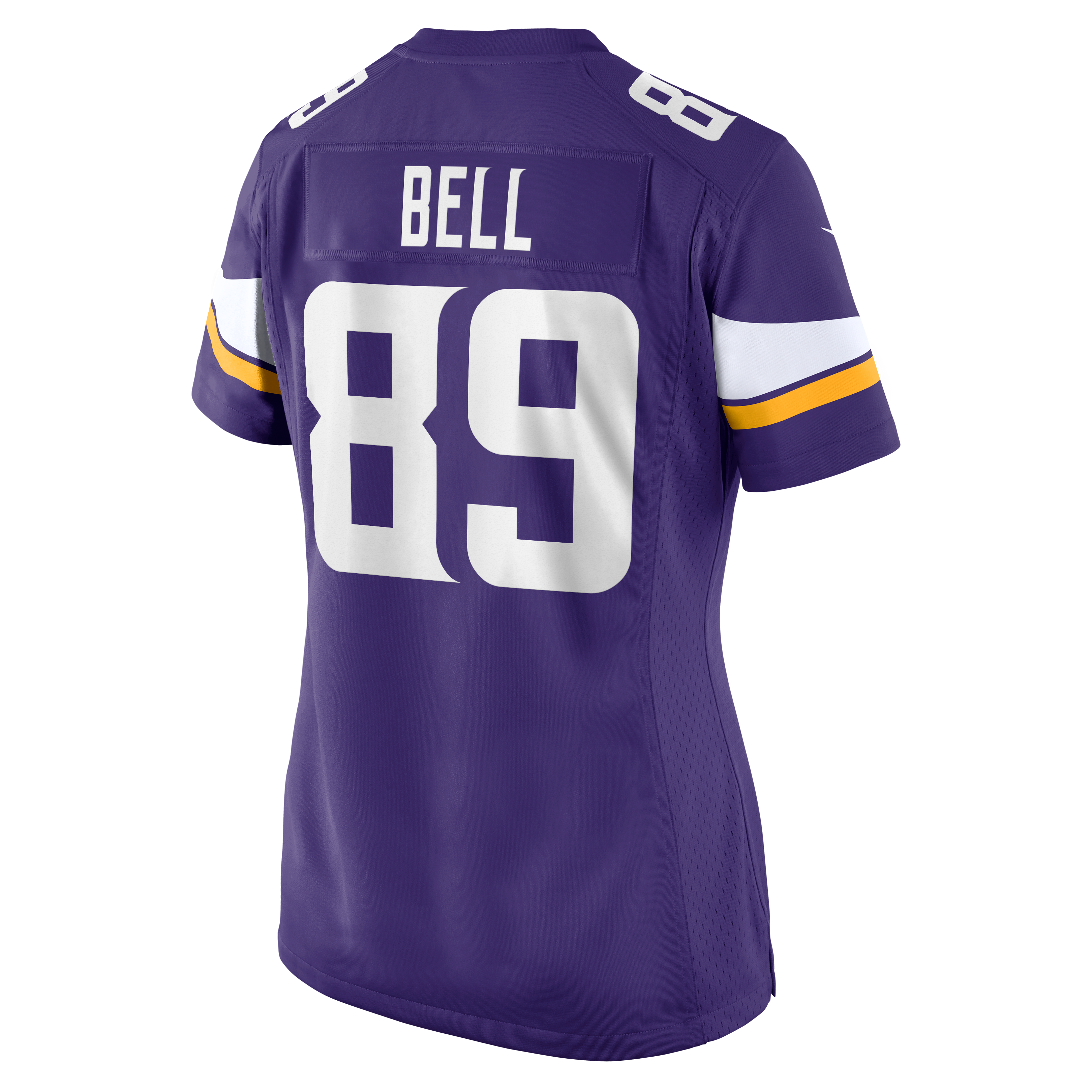 Women's Nike Dillon Bell Purple Minnesota Vikings Team Game Jersey
