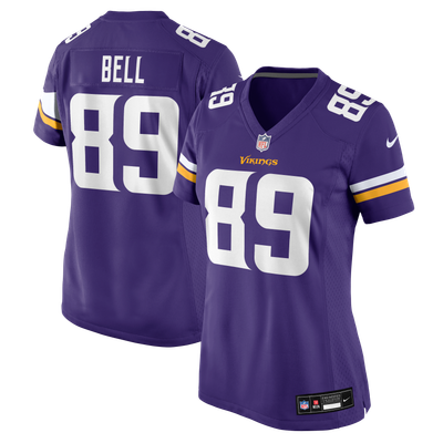 Dillon Bell Minnesota Vikings Nike Women's Team Game Jersey - Purple