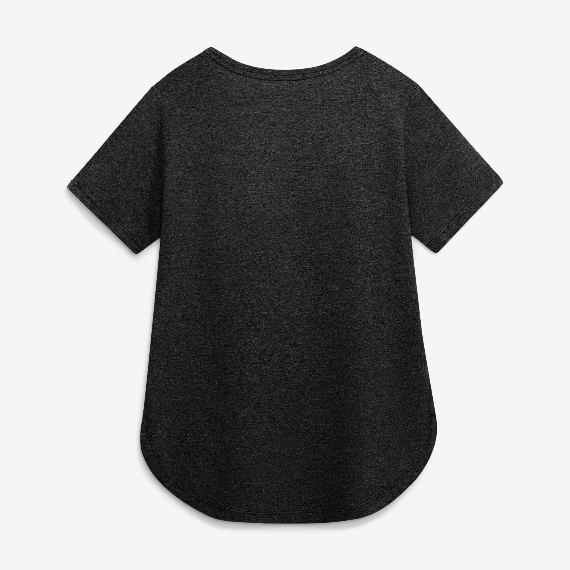 Women's Nike Heather Black Minnesota Vikings Lockup Tri-Blend T-Shirt