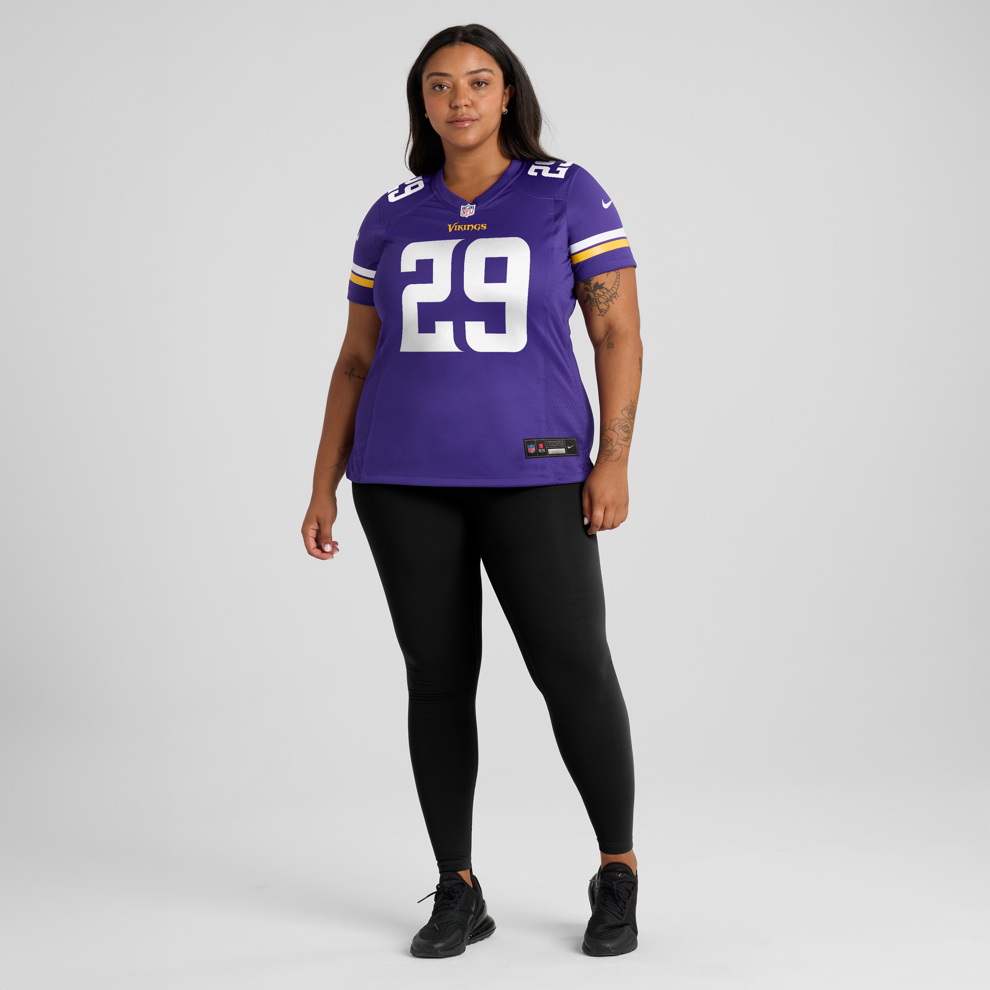 Maillot de match Nike Jacob Thomas violet pour femme, Minnesota Vikings
