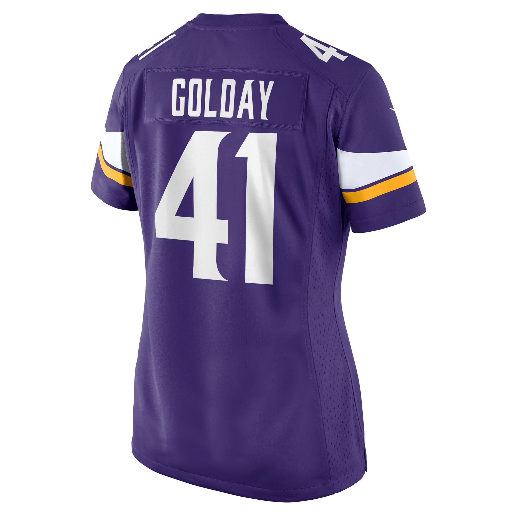 Maillot de match Nike Jake Golday violet pour femme, Minnesota Vikings