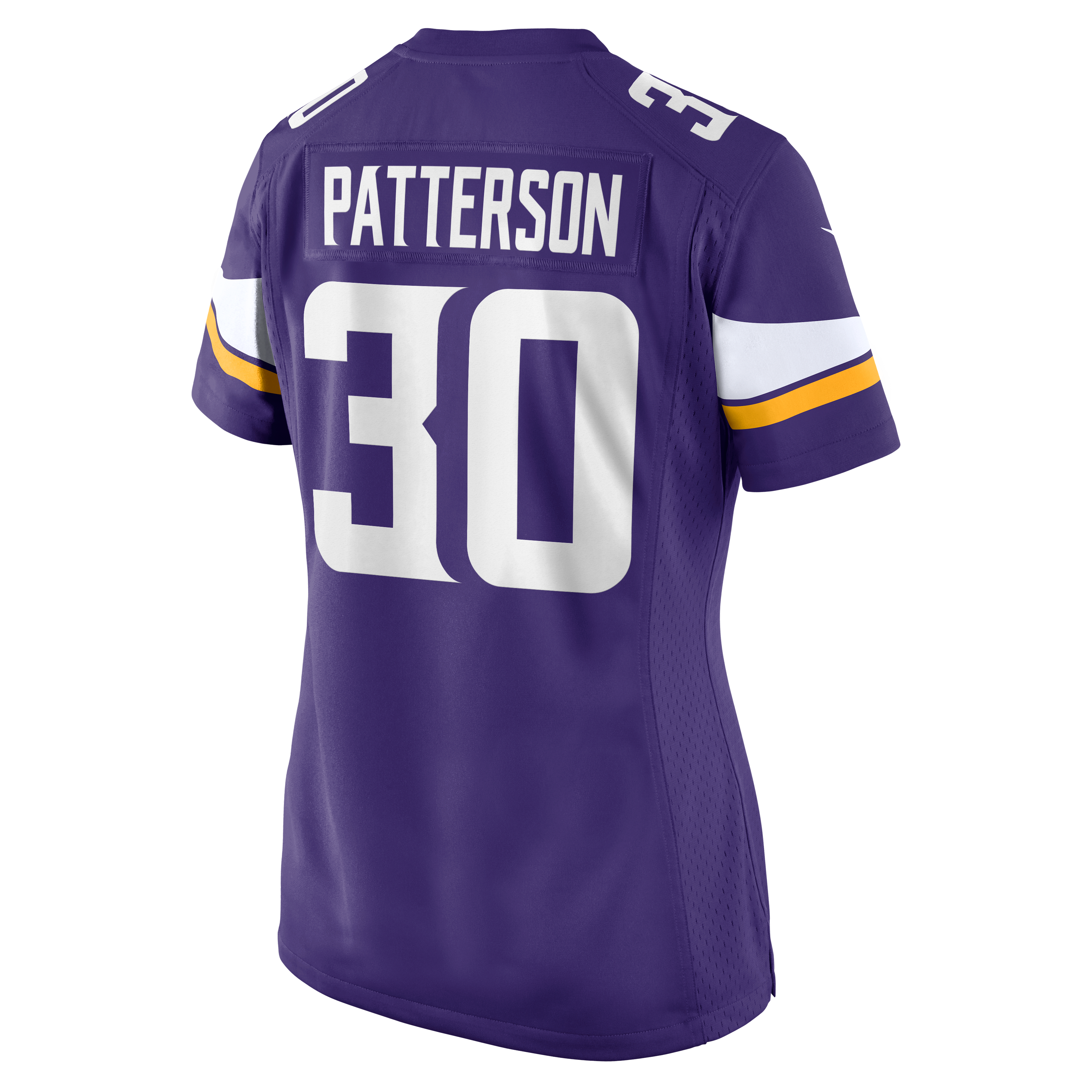 Maillot de match Nike Jaret Patterson violet pour femme, Minnesota Vikings