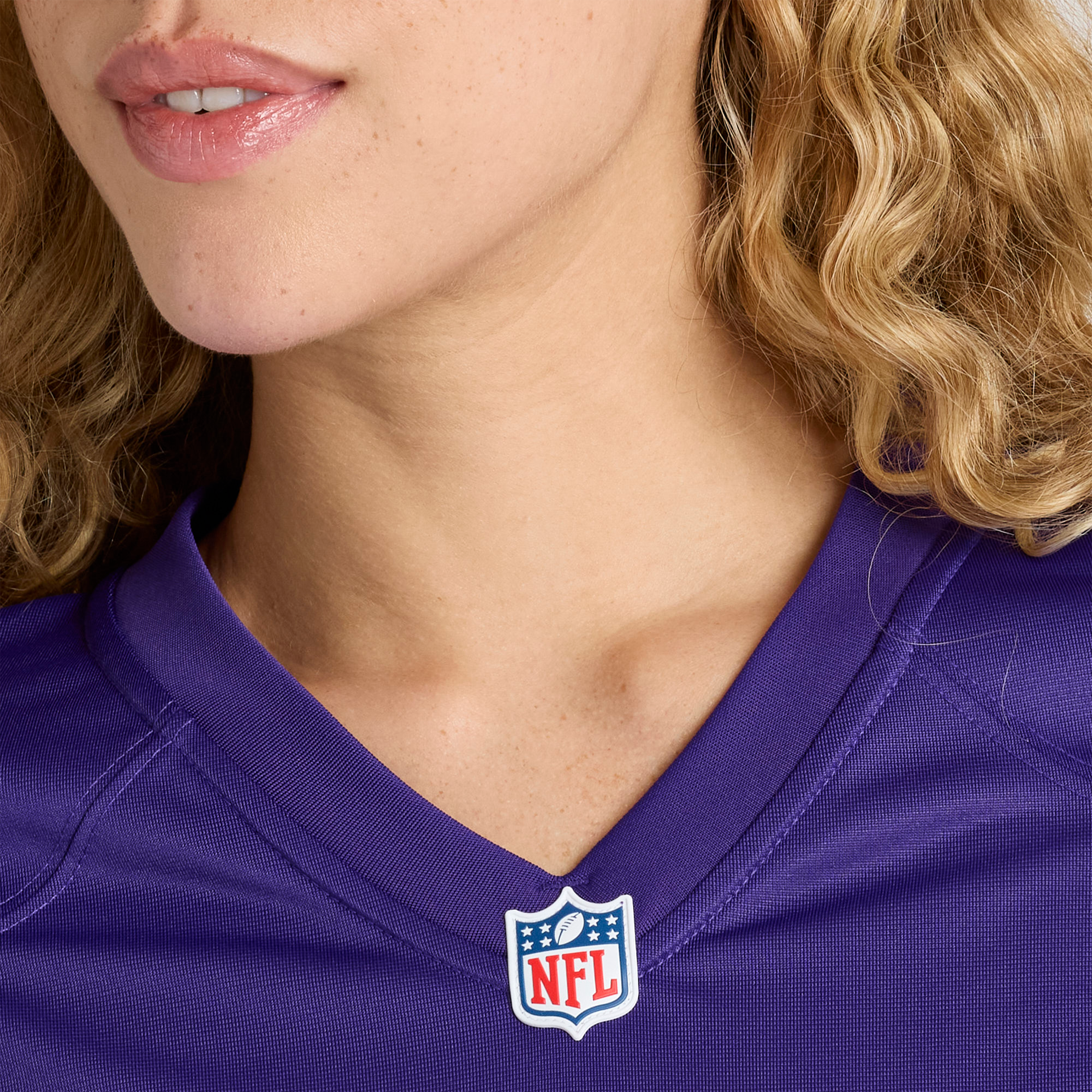 Maillot de match Nike Jaret Patterson violet pour femme, Minnesota Vikings