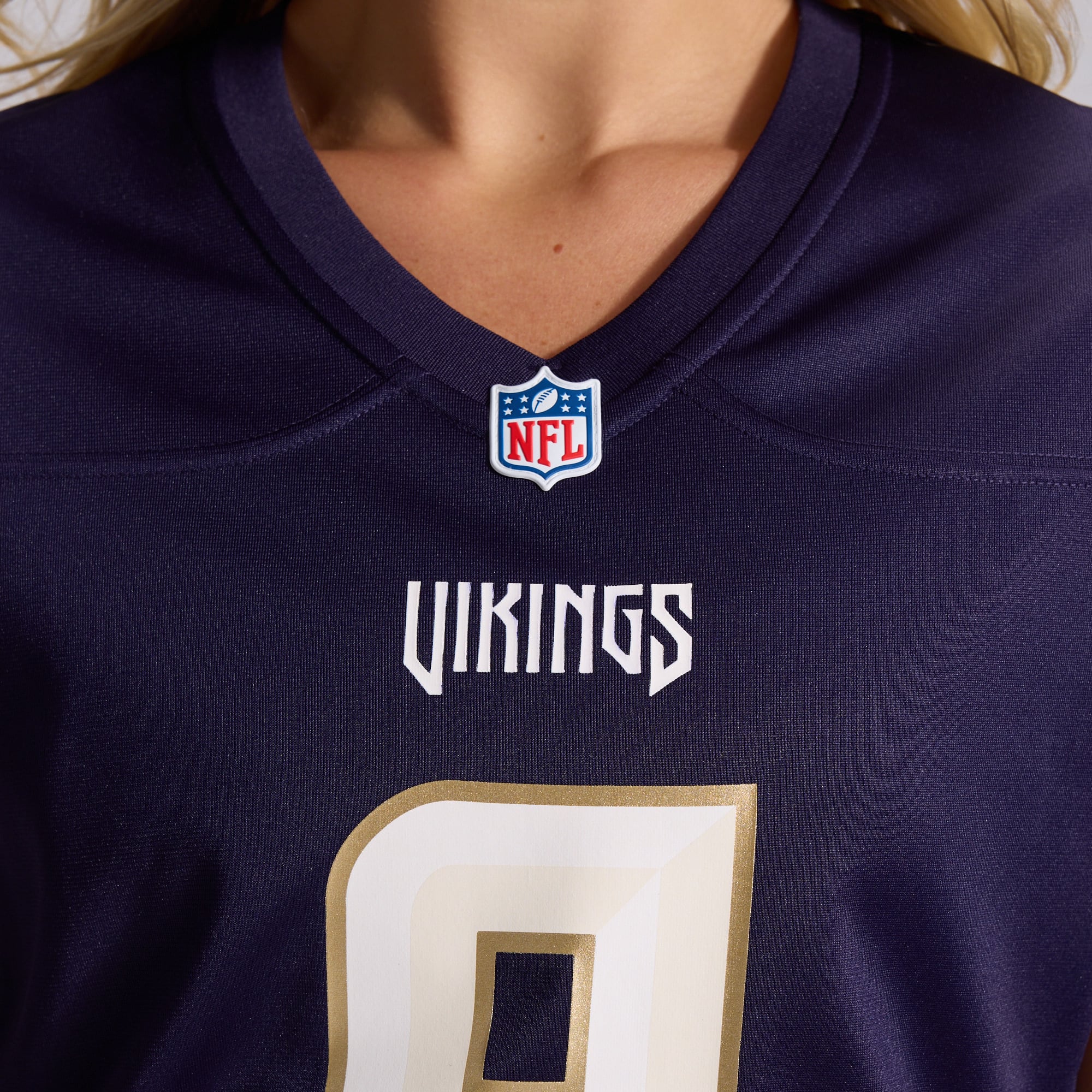 Women's Nike J.J. McCarthy Purple Minnesota Vikings 2026 Rivalries Collection Game Jersey
