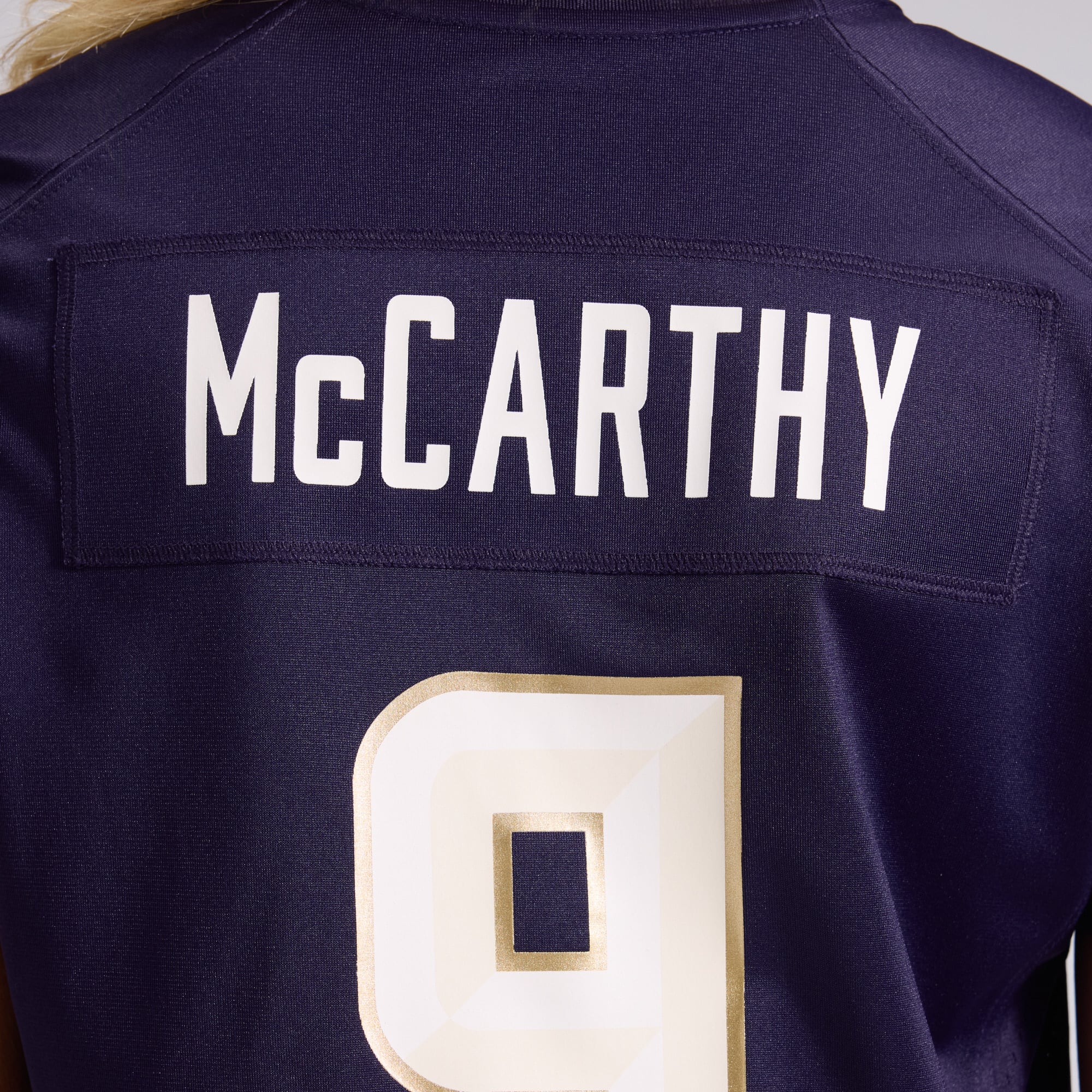 Women's Nike J.J. McCarthy Purple Minnesota Vikings 2026 Rivalries Collection Game Jersey