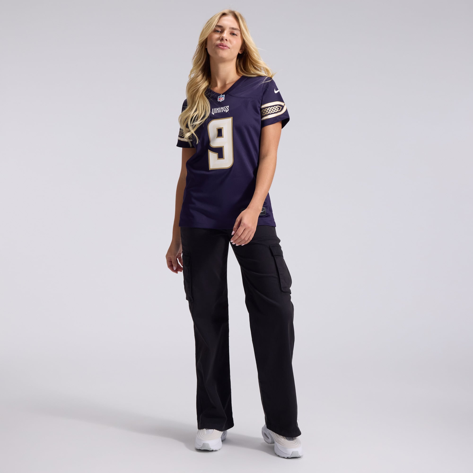 Women's Nike J.J. McCarthy Purple Minnesota Vikings 2026 Rivalries Collection Game Jersey