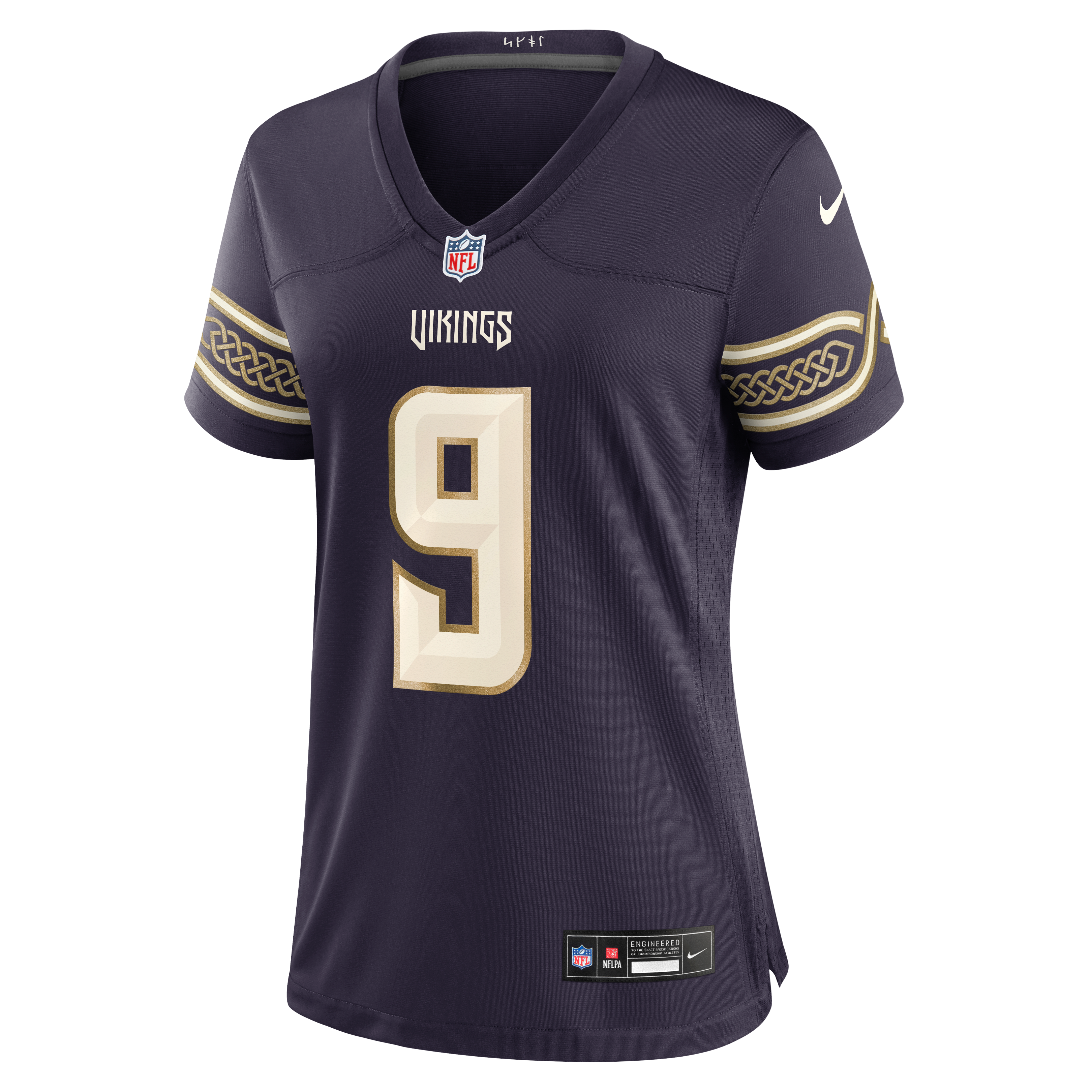 Women's Nike J.J. McCarthy Purple Minnesota Vikings 2026 Rivalries Collection Game Jersey