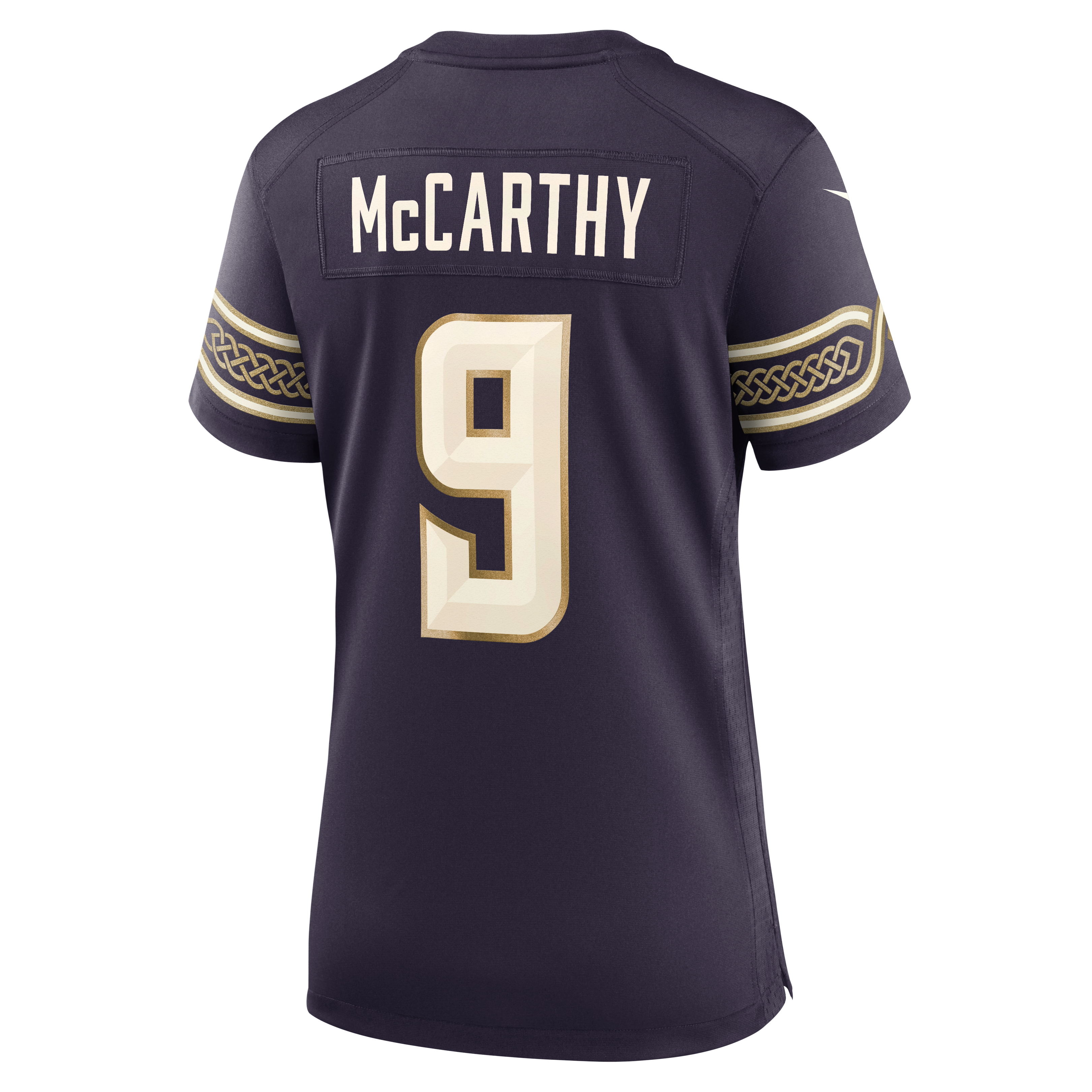 Women's Nike J.J. McCarthy Purple Minnesota Vikings 2026 Rivalries Collection Game Jersey