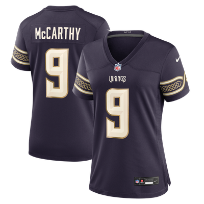 J.J. McCarthy Minnesota Vikings Nike Women's 2026 Rivalries Collection Game Jersey - Purple