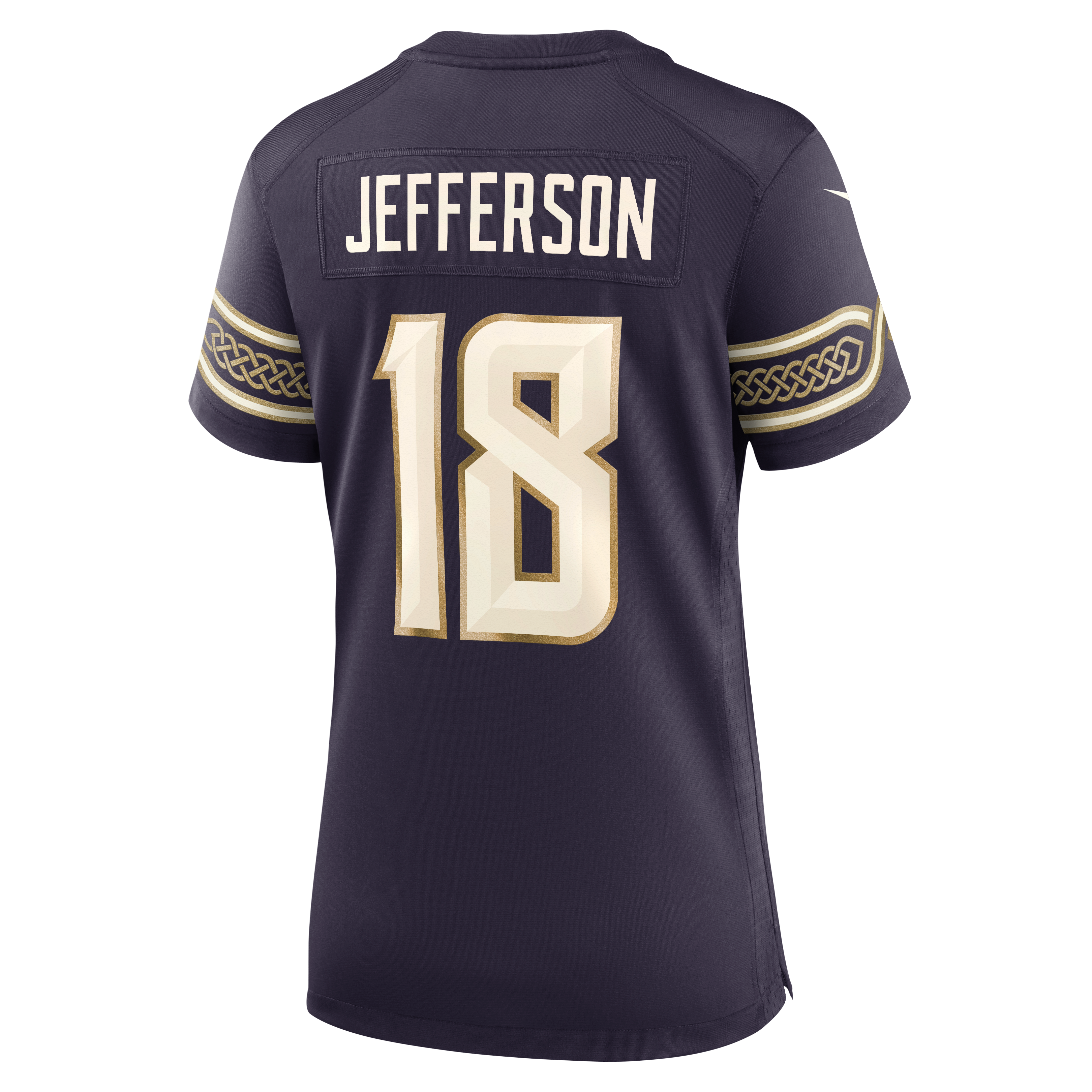 Women's Nike Justin Jefferson Purple Minnesota Vikings 2026 Rivalries Collection Game Jersey