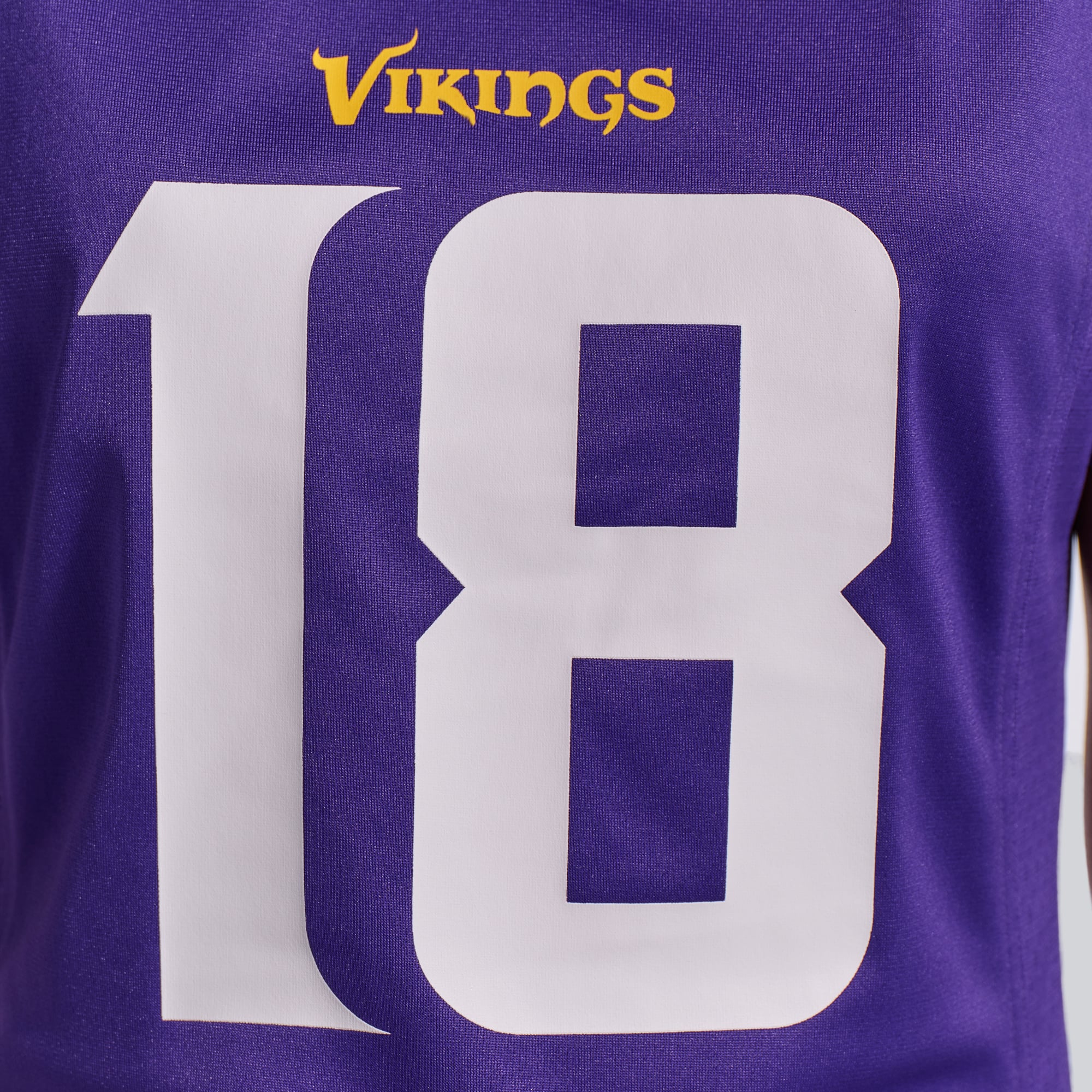 Maillot de match Nike Justin Jefferson violet Minnesota Vikings pour femme