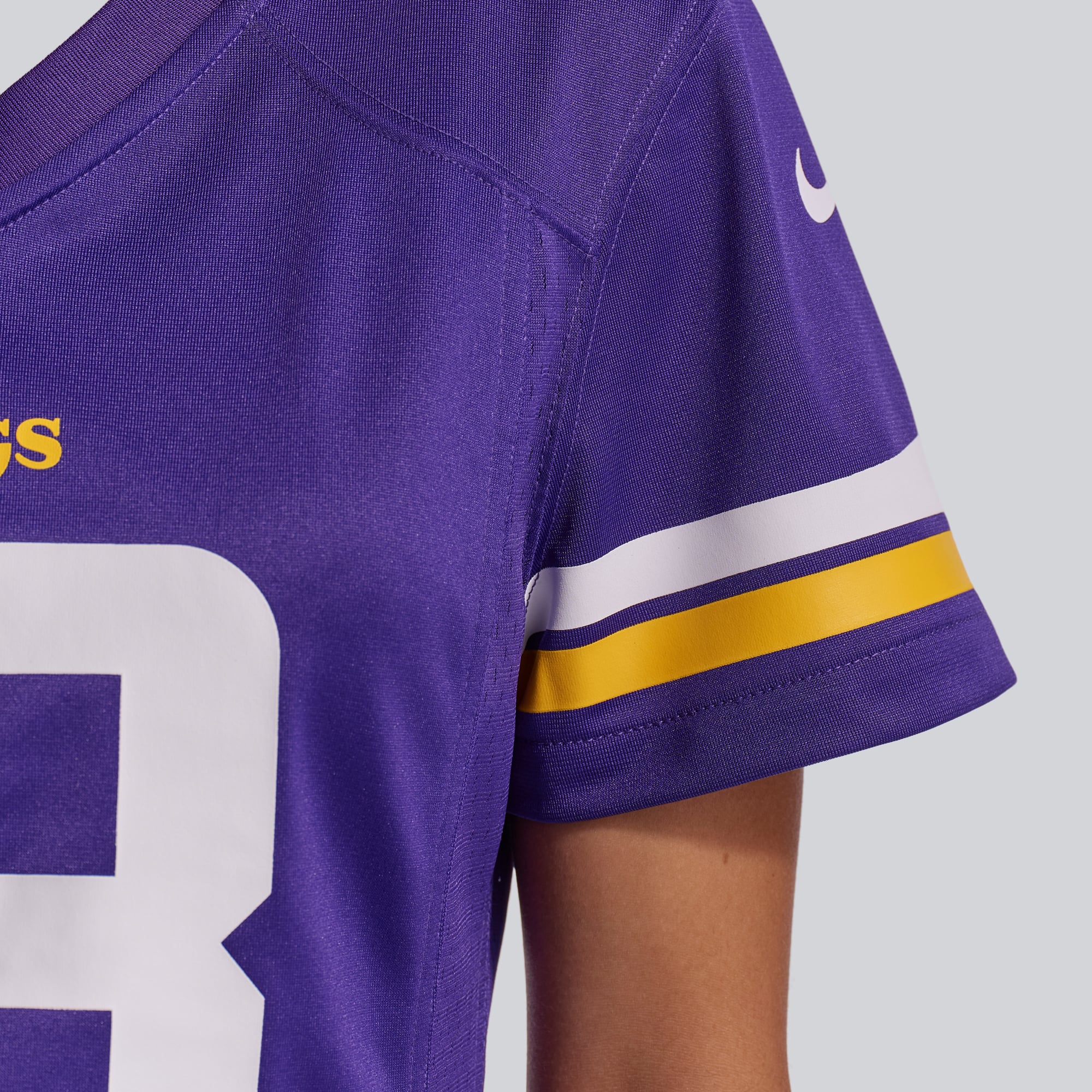 Maillot de match Nike Justin Jefferson violet Minnesota Vikings pour femme