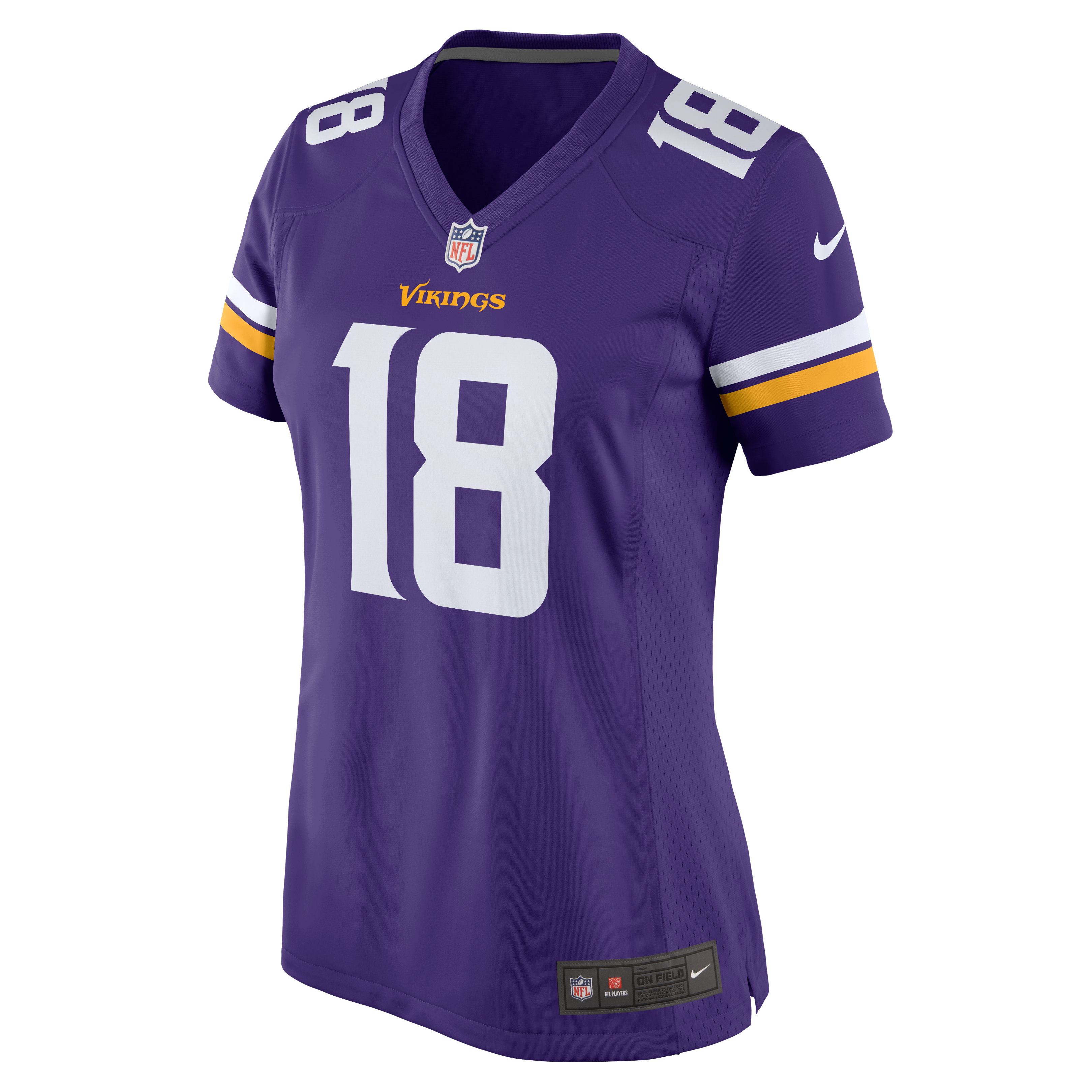 Maillot de match Nike Justin Jefferson violet Minnesota Vikings pour femme