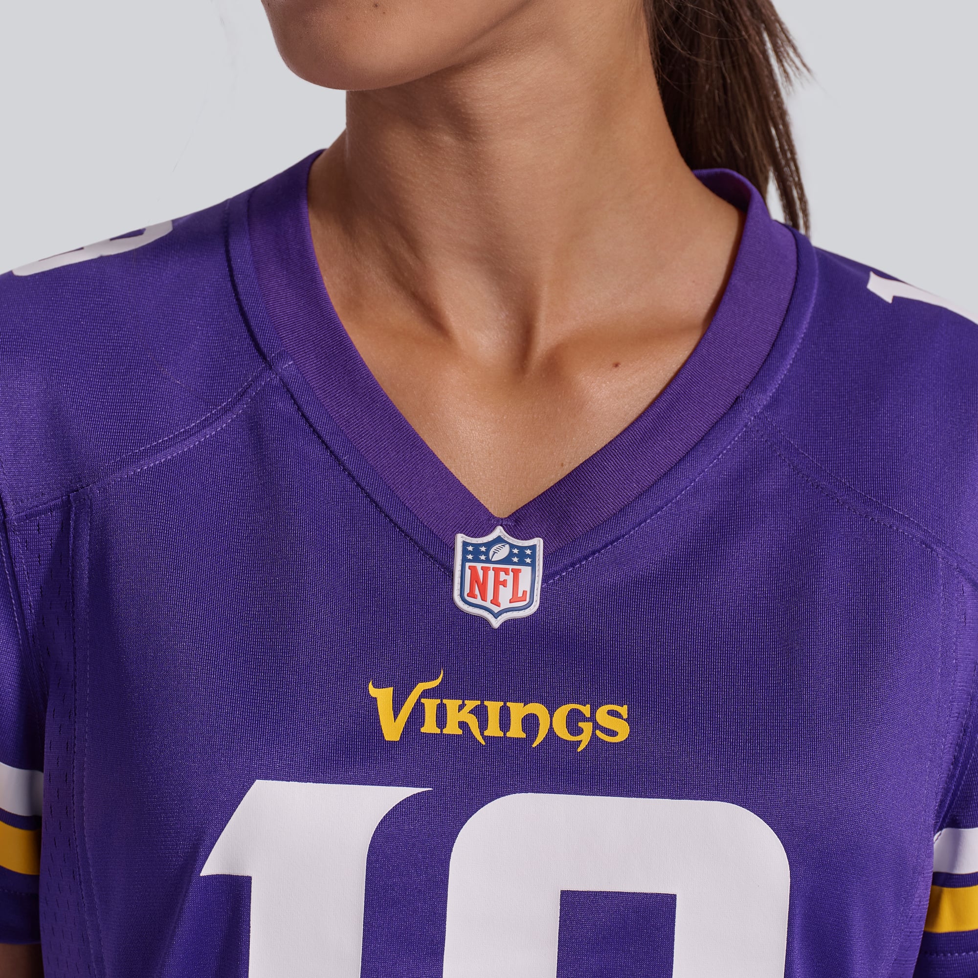 Maillot de match Nike Justin Jefferson violet Minnesota Vikings pour femme