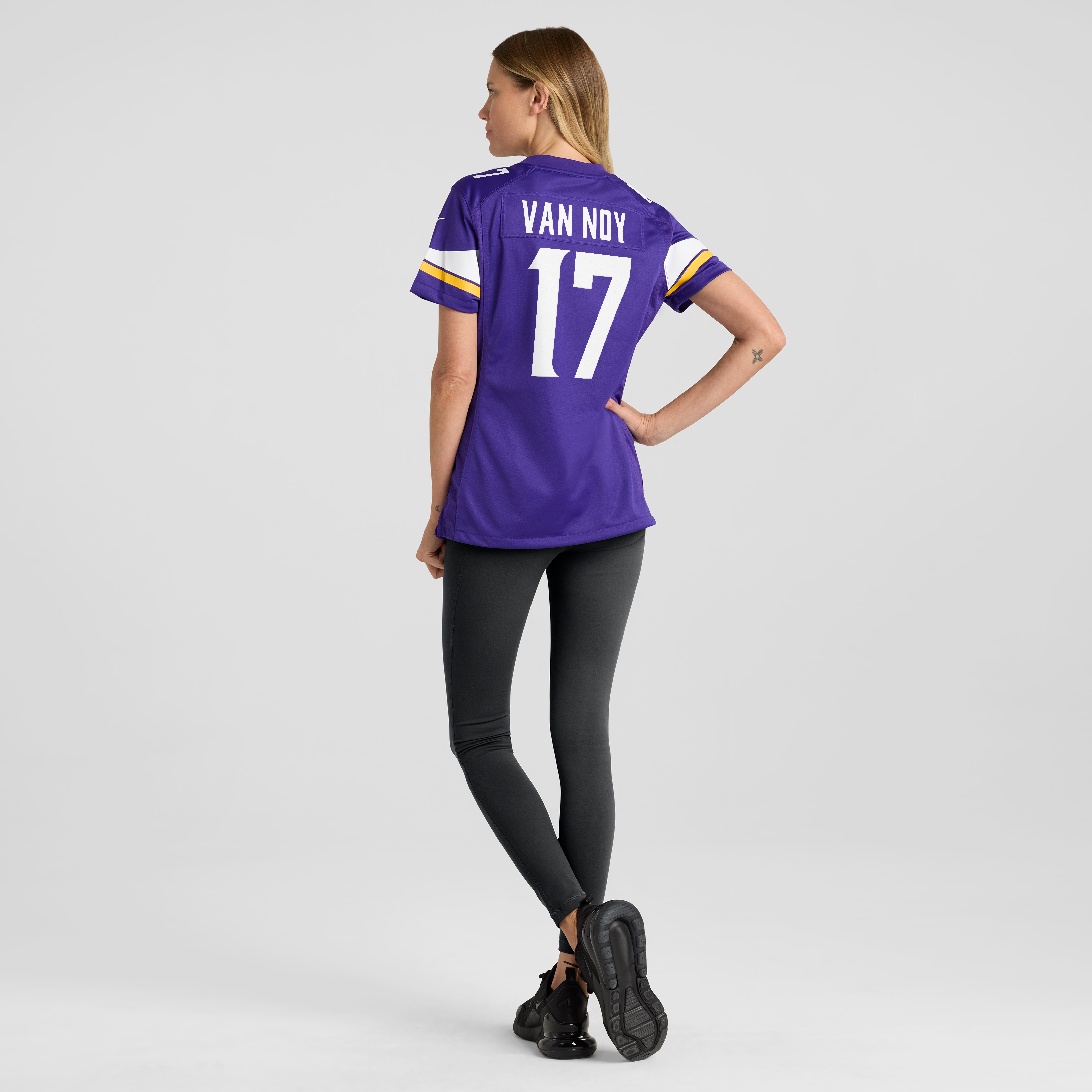 Women's Nike Kyle Van Noy Purple Minnesota Vikings Team Game Jersey