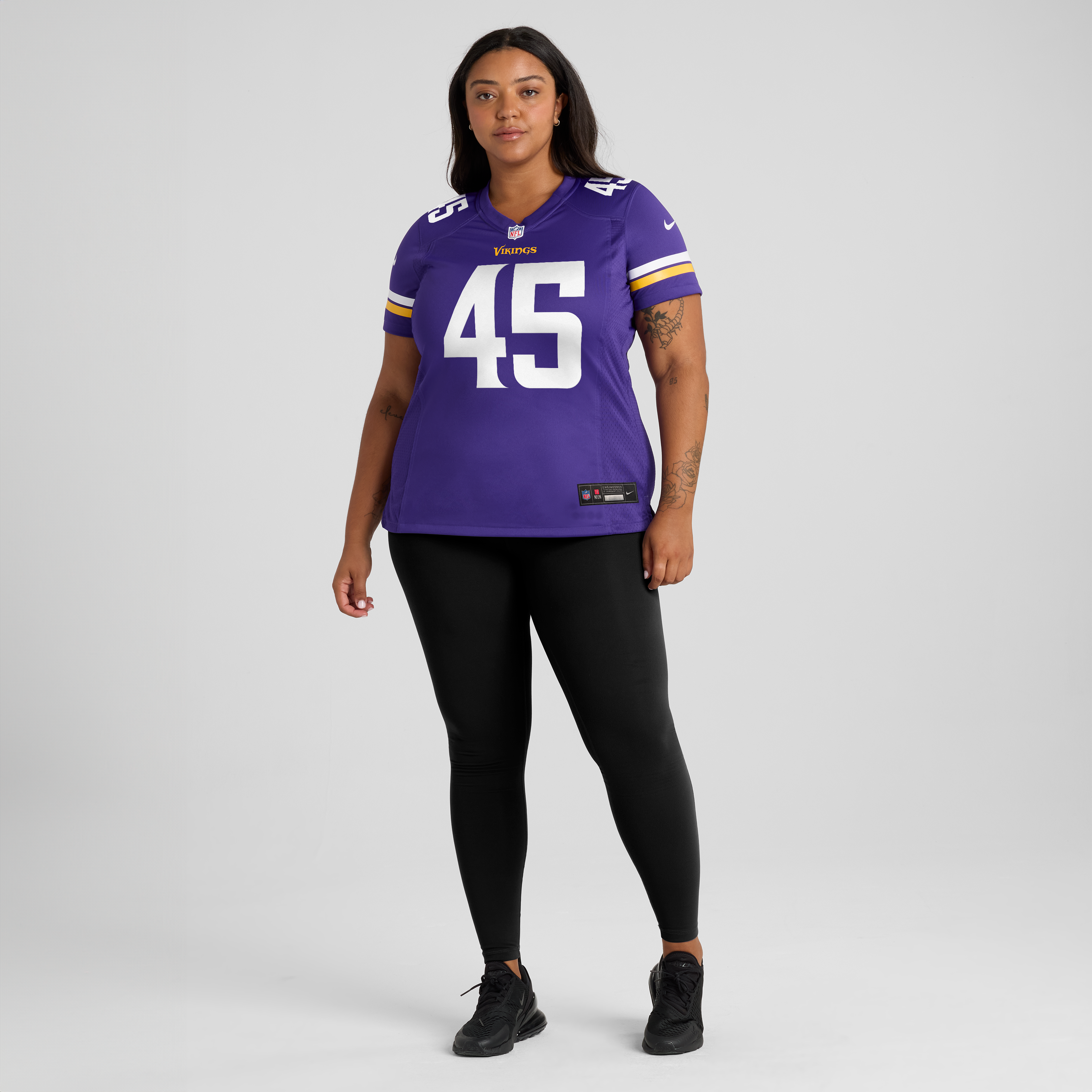 Women's Nike Max Bredeson Purple Minnesota Vikings Team Game Jersey