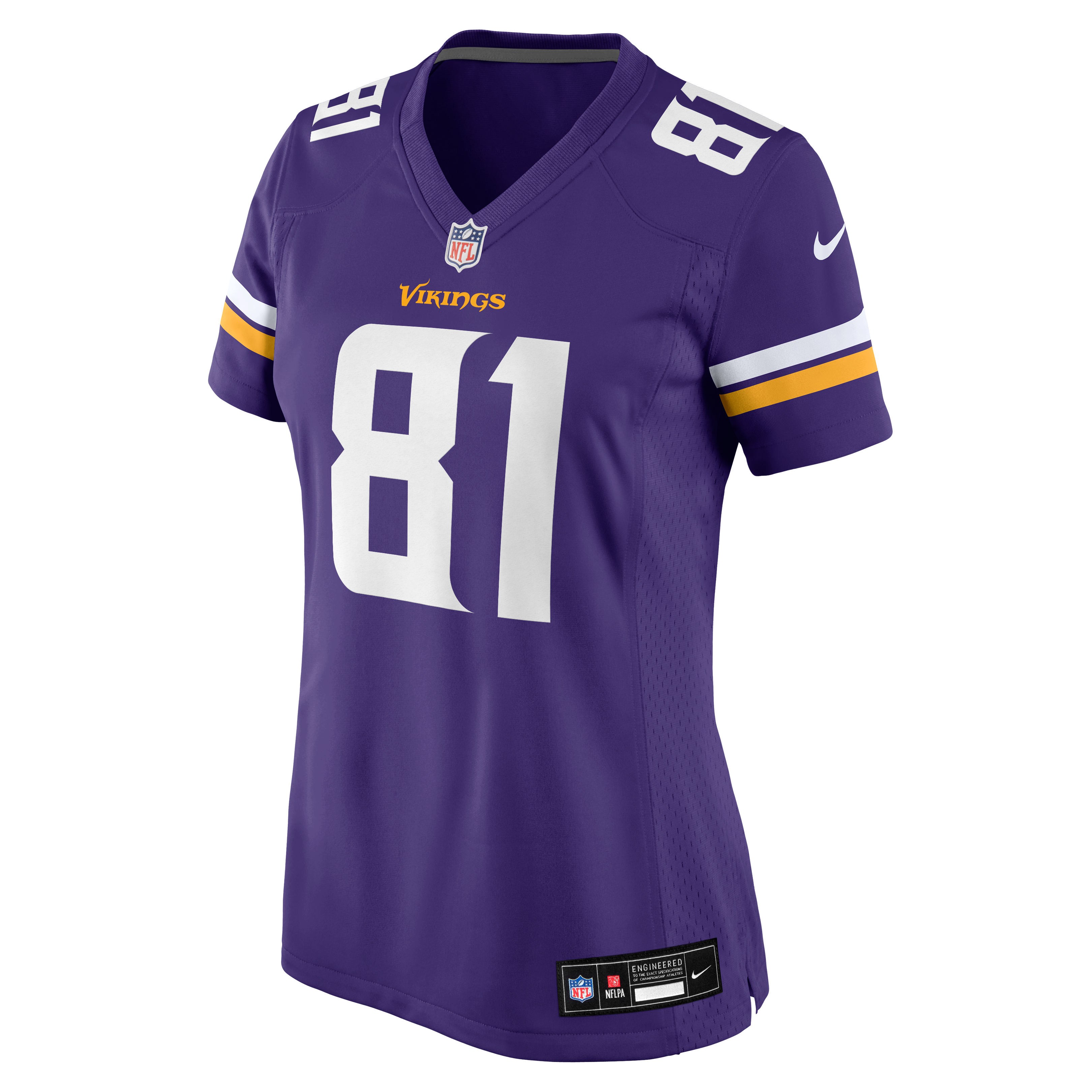 Women's Nike Michael Briscoe Purple Minnesota Vikings Team Game Jersey