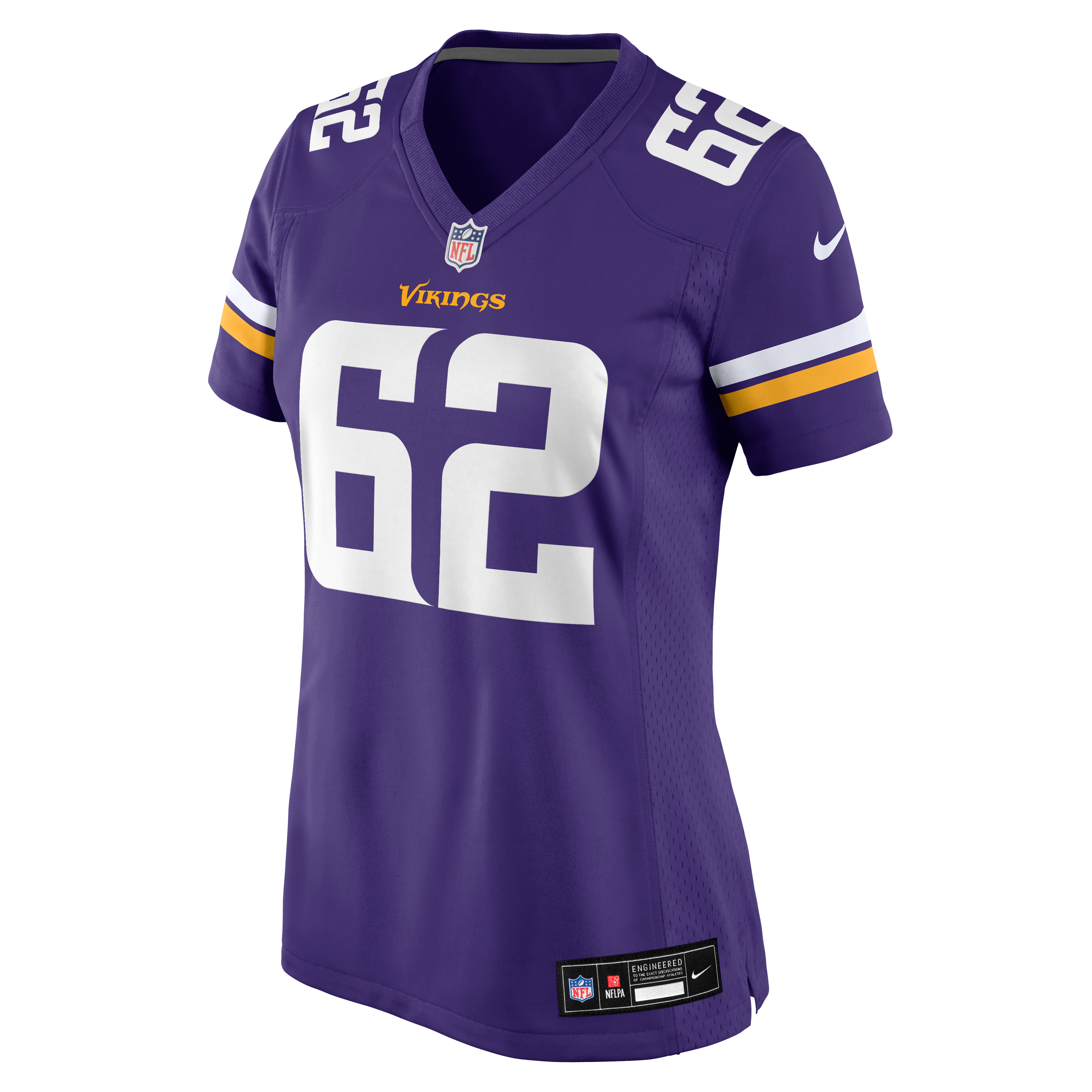 Women's Nike Nick Samac Purple Minnesota Vikings Team Game Jersey