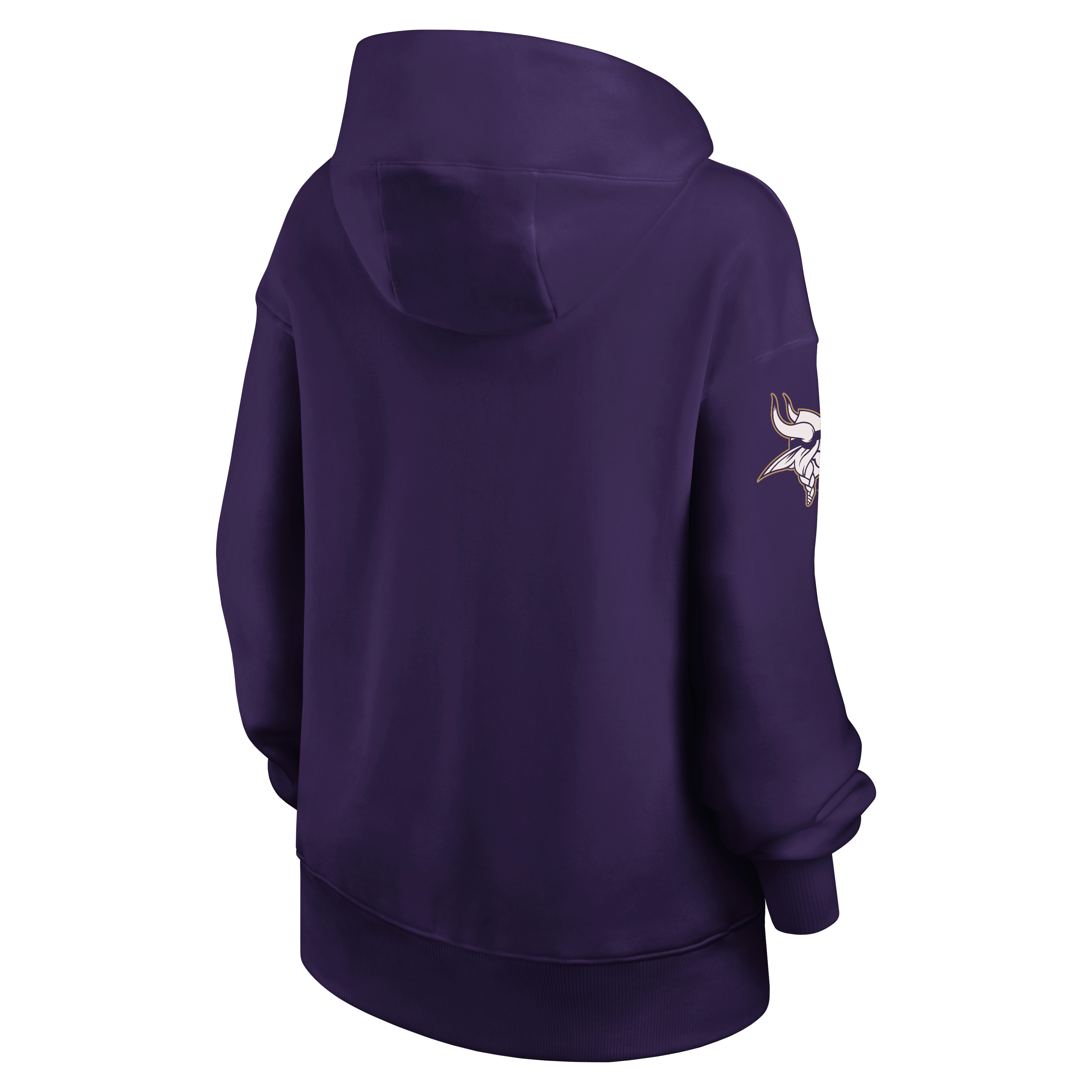 Sweat à capuche oversize Nike pour femme, violet, Minnesota Vikings, collection Rivalités 2026