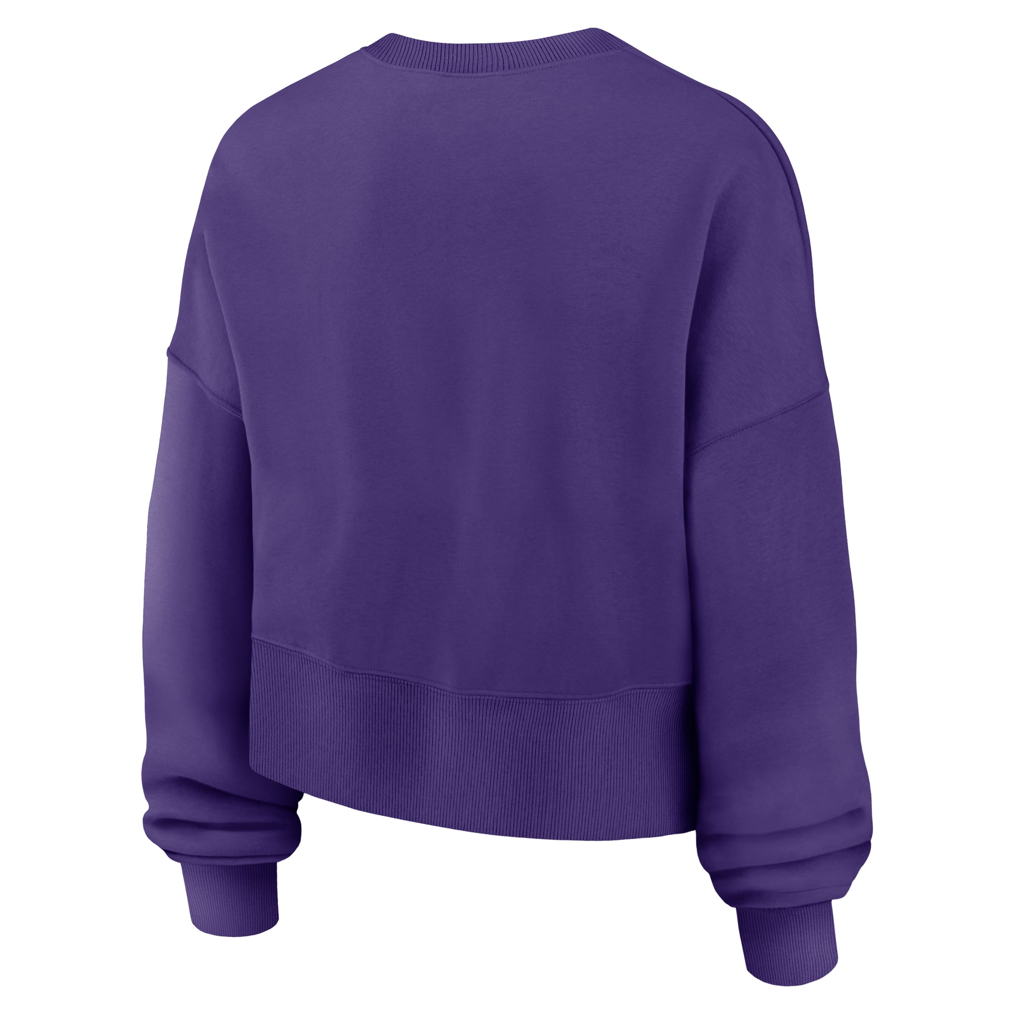Women's Nike Purple Minnesota Vikings Oversized Phoenix Fleece Sweatshirt