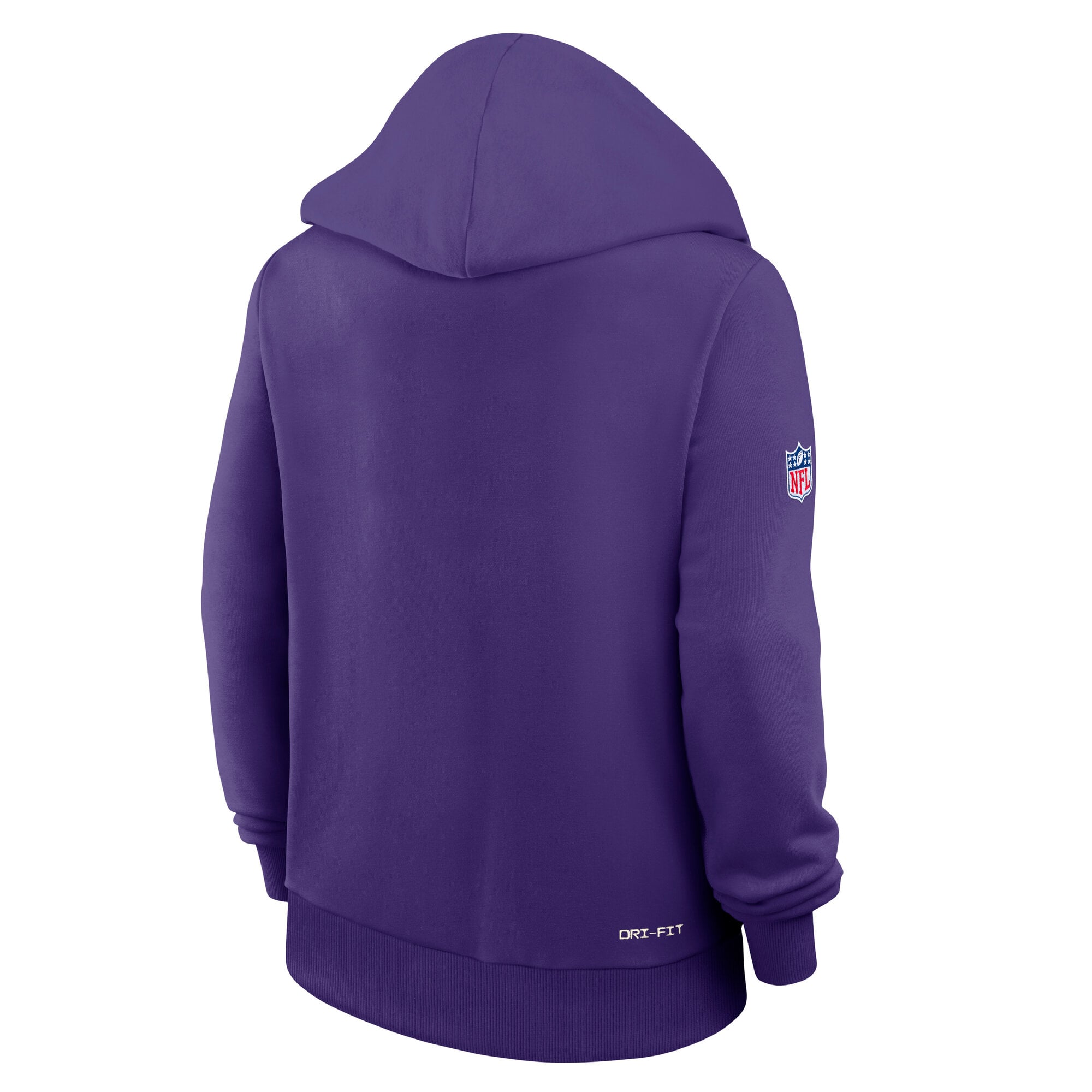 Women's Nike Purple Minnesota Vikings Sideline Standard Issue Dri-FIT Hoodie