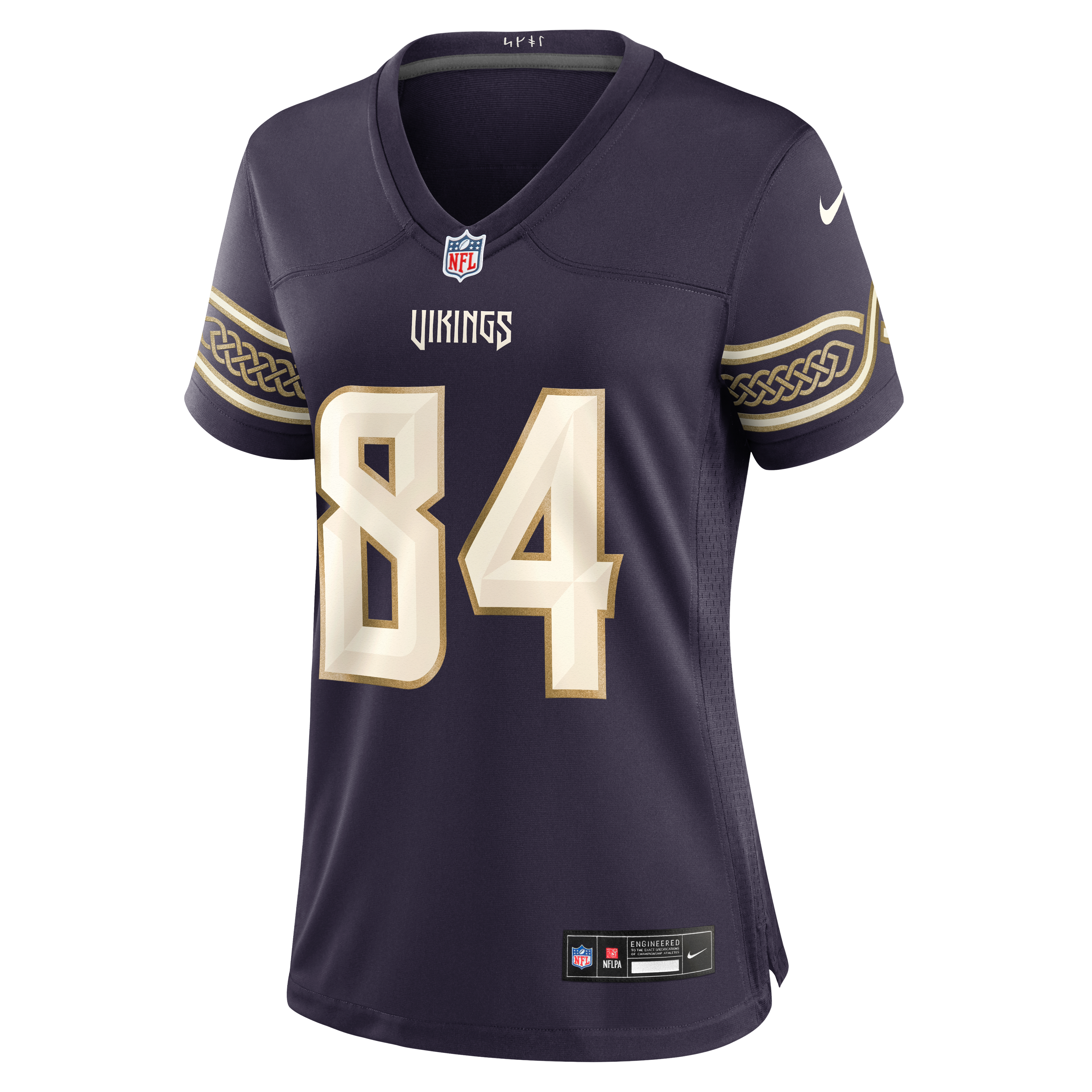 Women's Nike Randy Moss Purple Minnesota Vikings 2026 Rivalries Collection Game Jersey