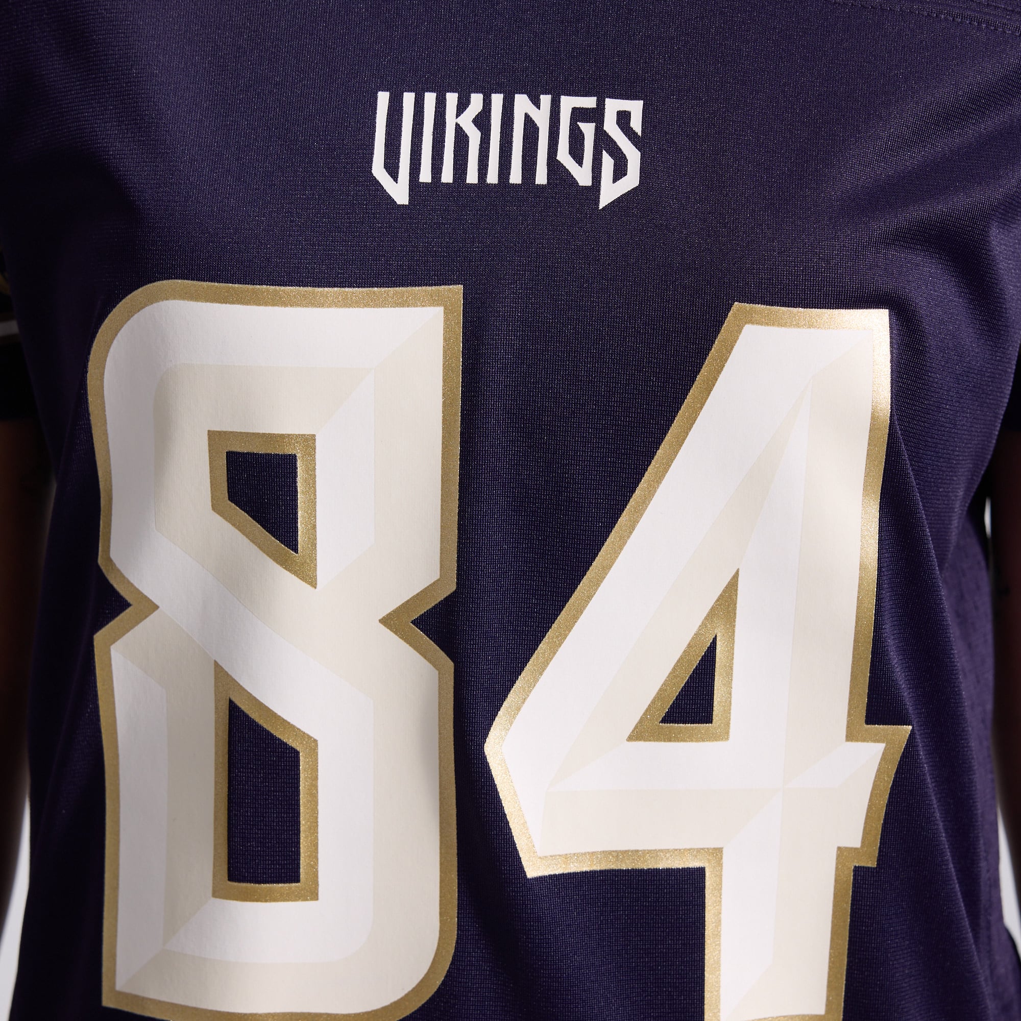 Women's Nike Randy Moss Purple Minnesota Vikings 2026 Rivalries Collection Game Jersey