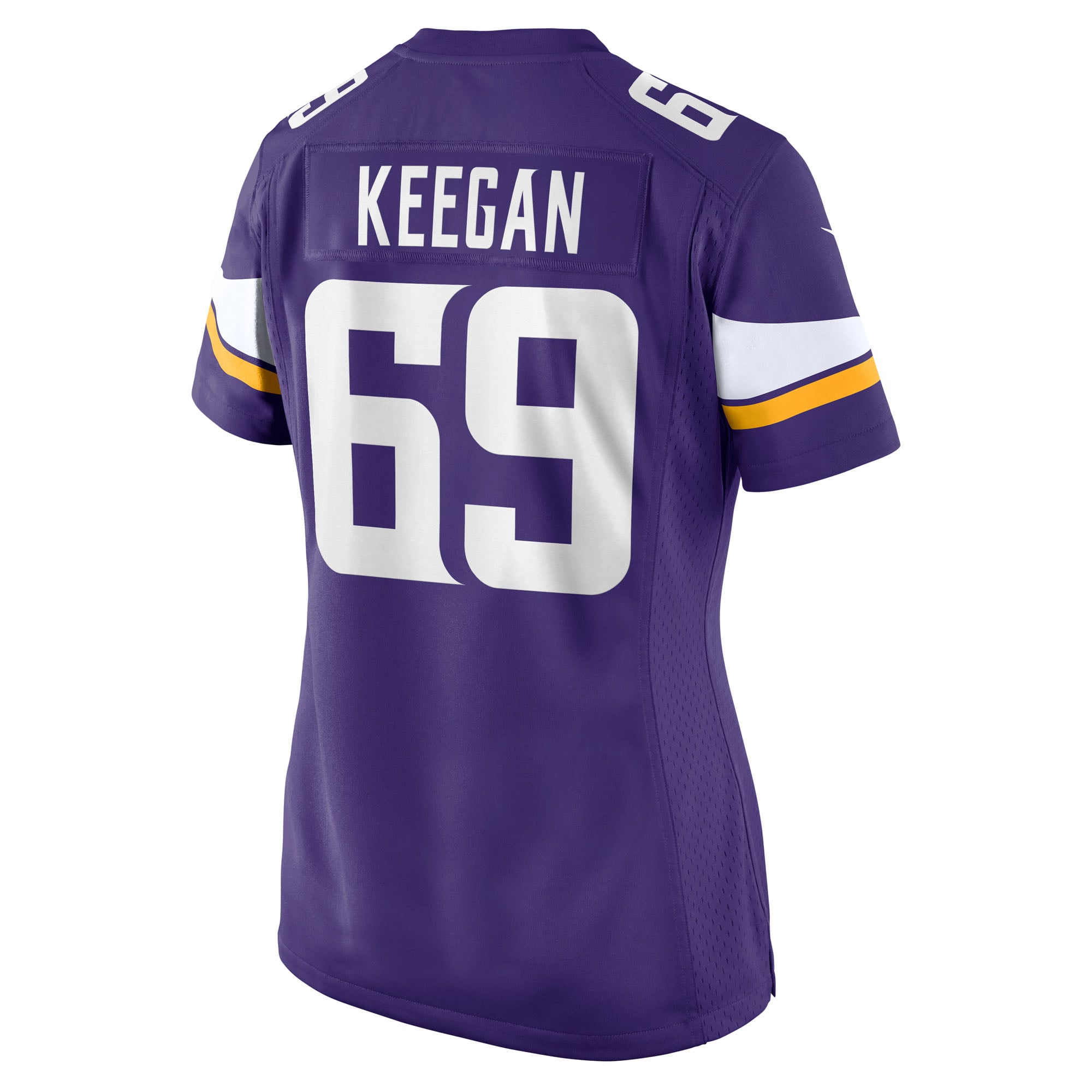 Maillot de match Nike Trevor Keegan violet pour femme, Minnesota Vikings