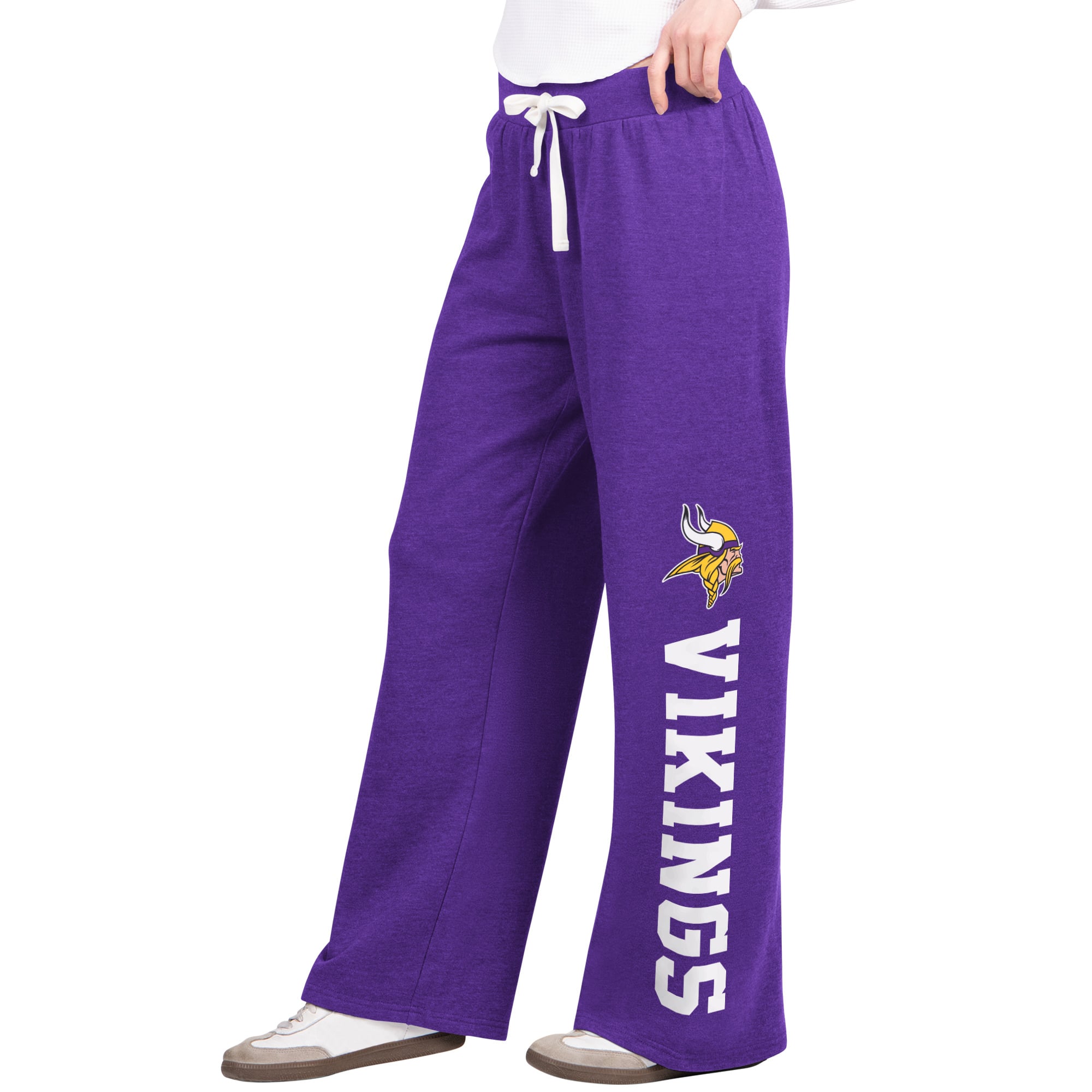 Pantalon de survêtement large pour femme Starter violet Minnesota Vikings Field