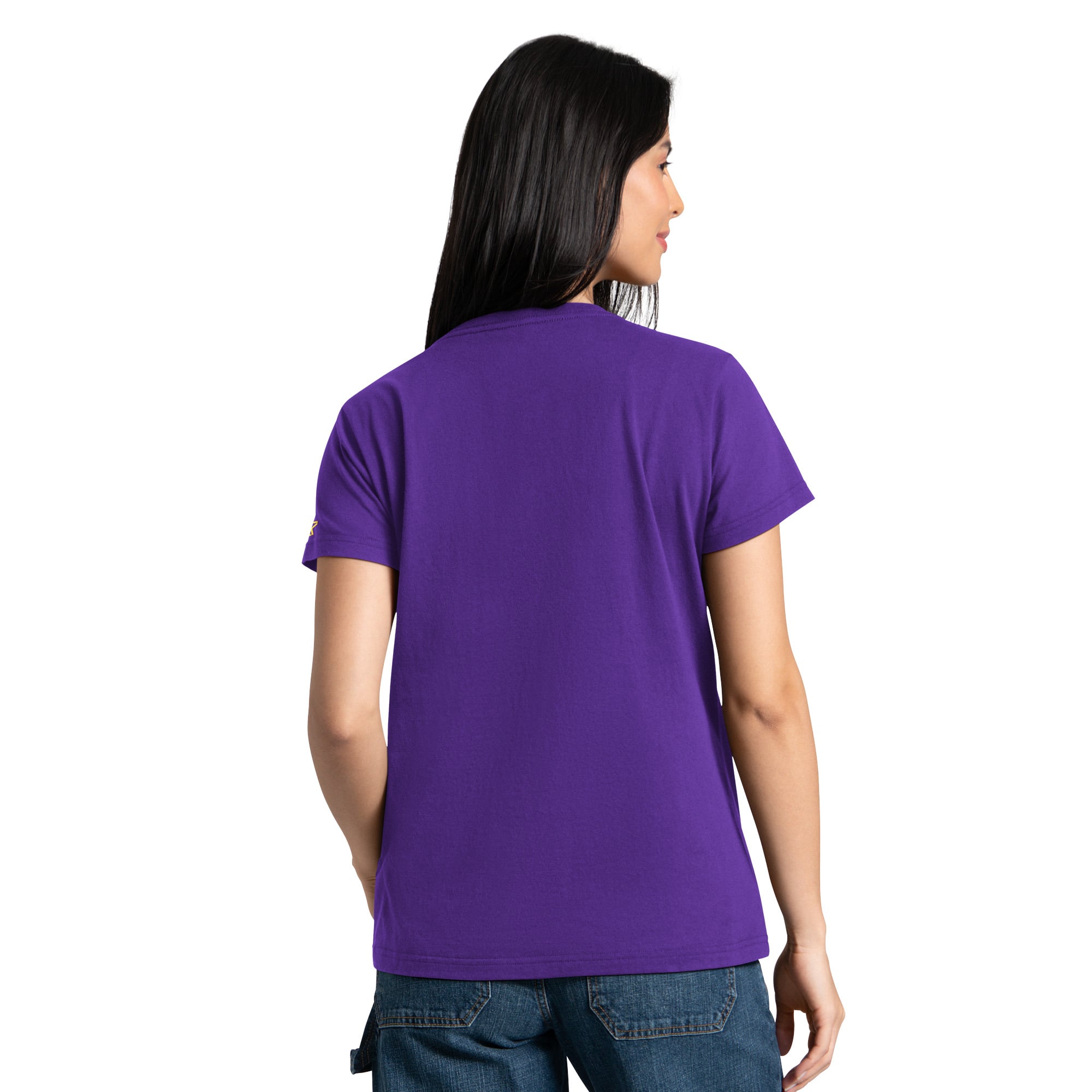 Pack de t-shirts Starter violet/or pour femmes Minnesota Vikings