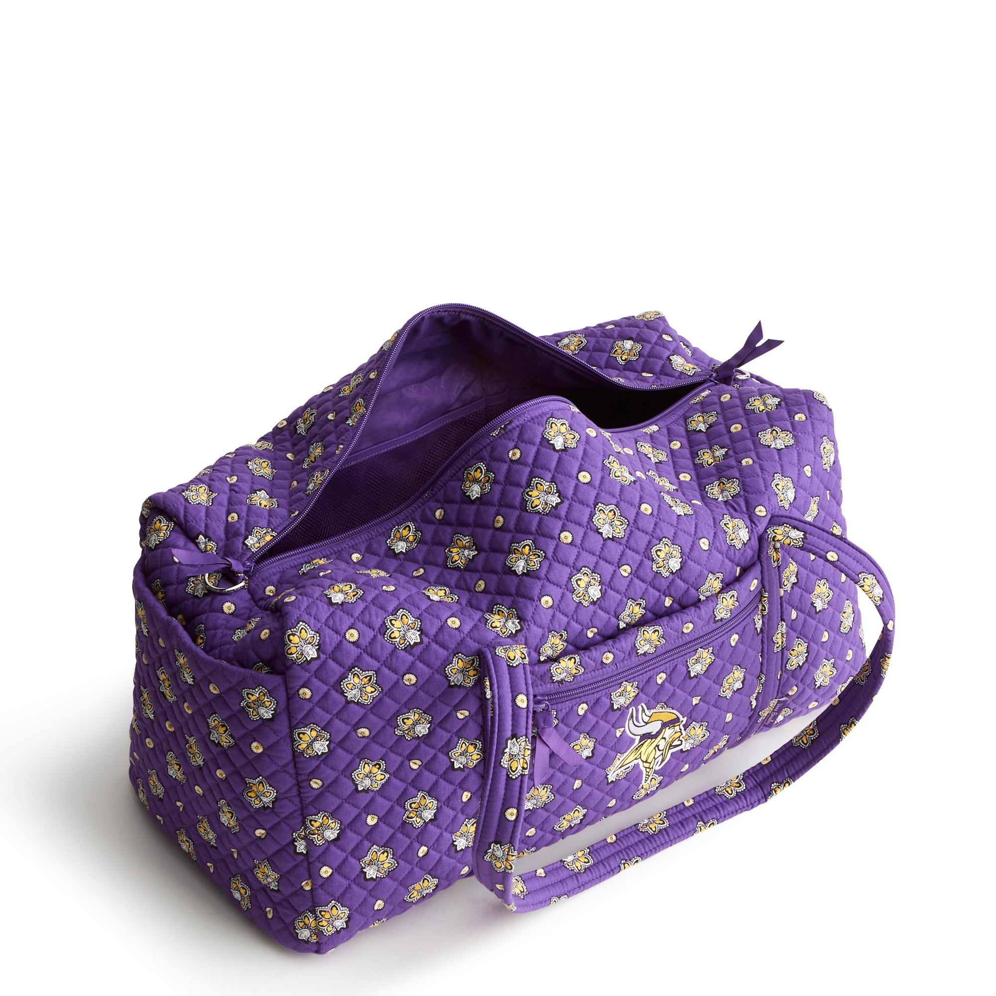 Sac de voyage Vera Bradley Minnesota Vikings pour femme, grand format