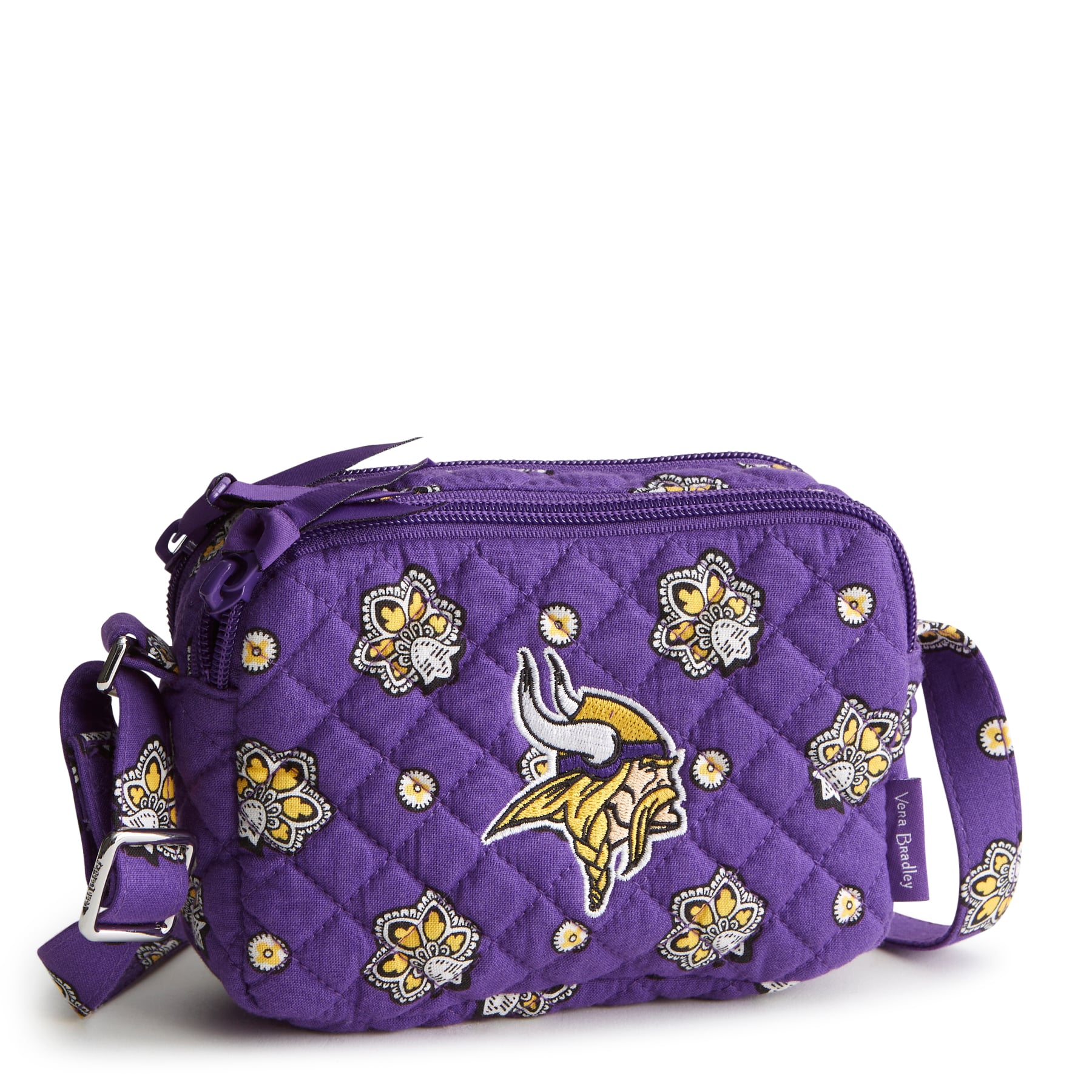 Women's Vera Bradley Minnesota Vikings Small Stadium Crossbody Bag