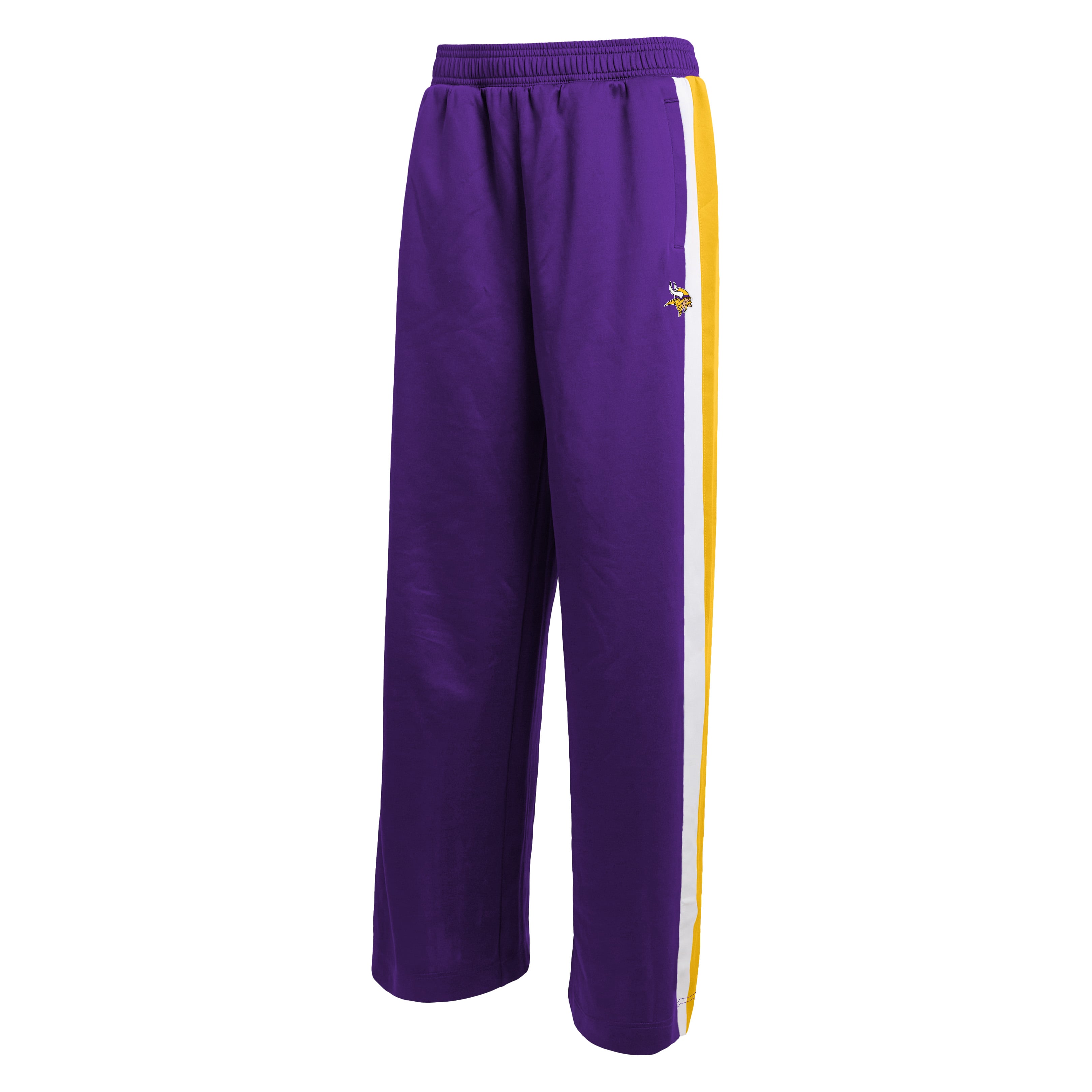 Pantalon de survêtement rayé Minnesota Vikings pour femmes la marque WEAR by Erin Andrews