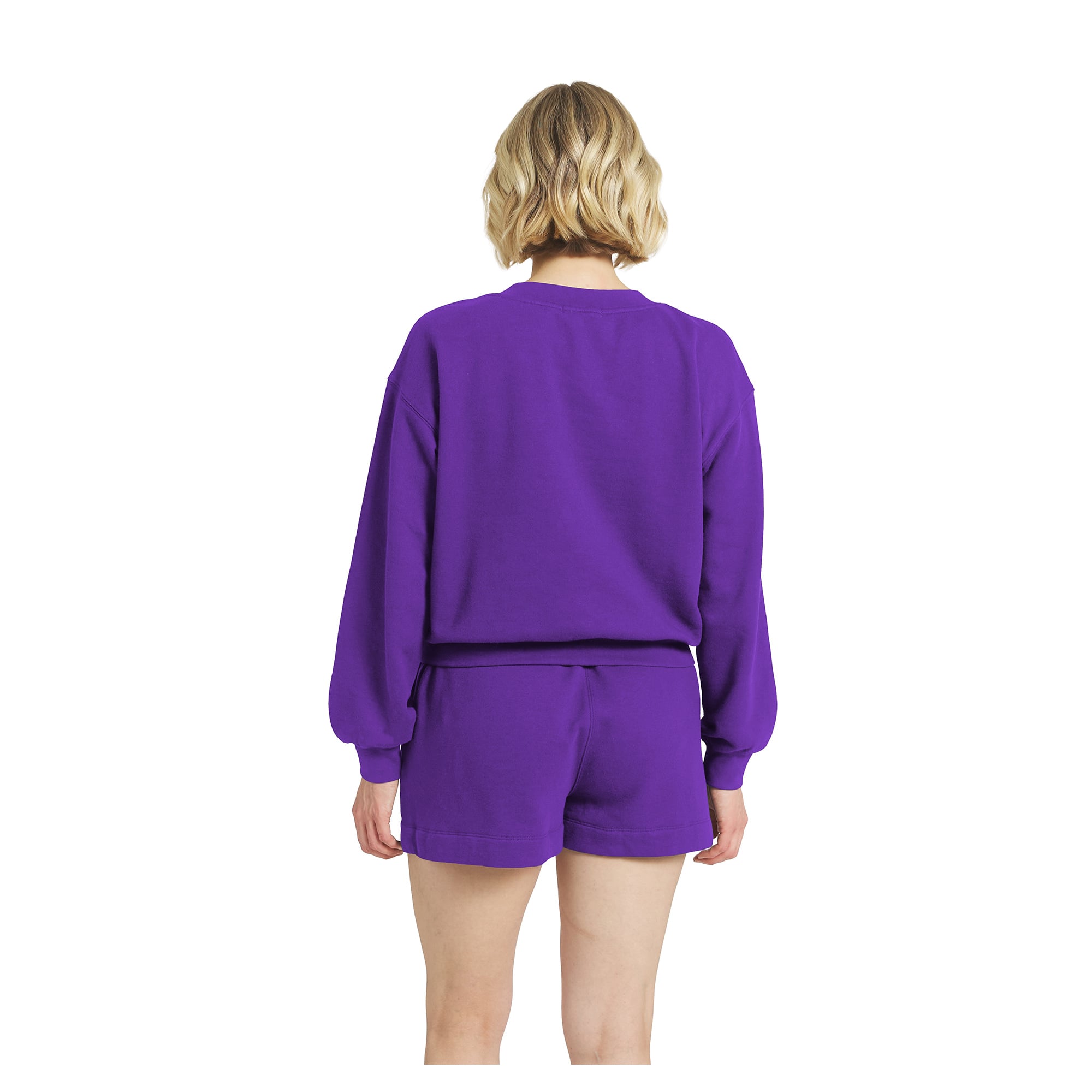 Women's WEAR by Erin Andrews Purple Minnesota Vikings Fleece V-Neck Lounge Set