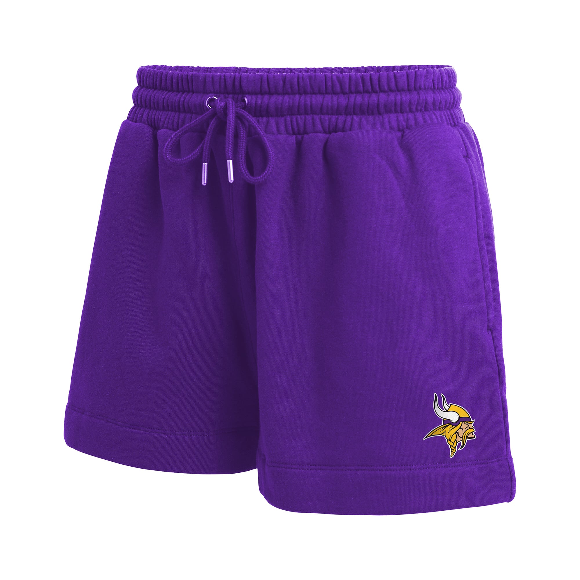 Women's WEAR by Erin Andrews Purple Minnesota Vikings Fleece V-Neck Lounge Set