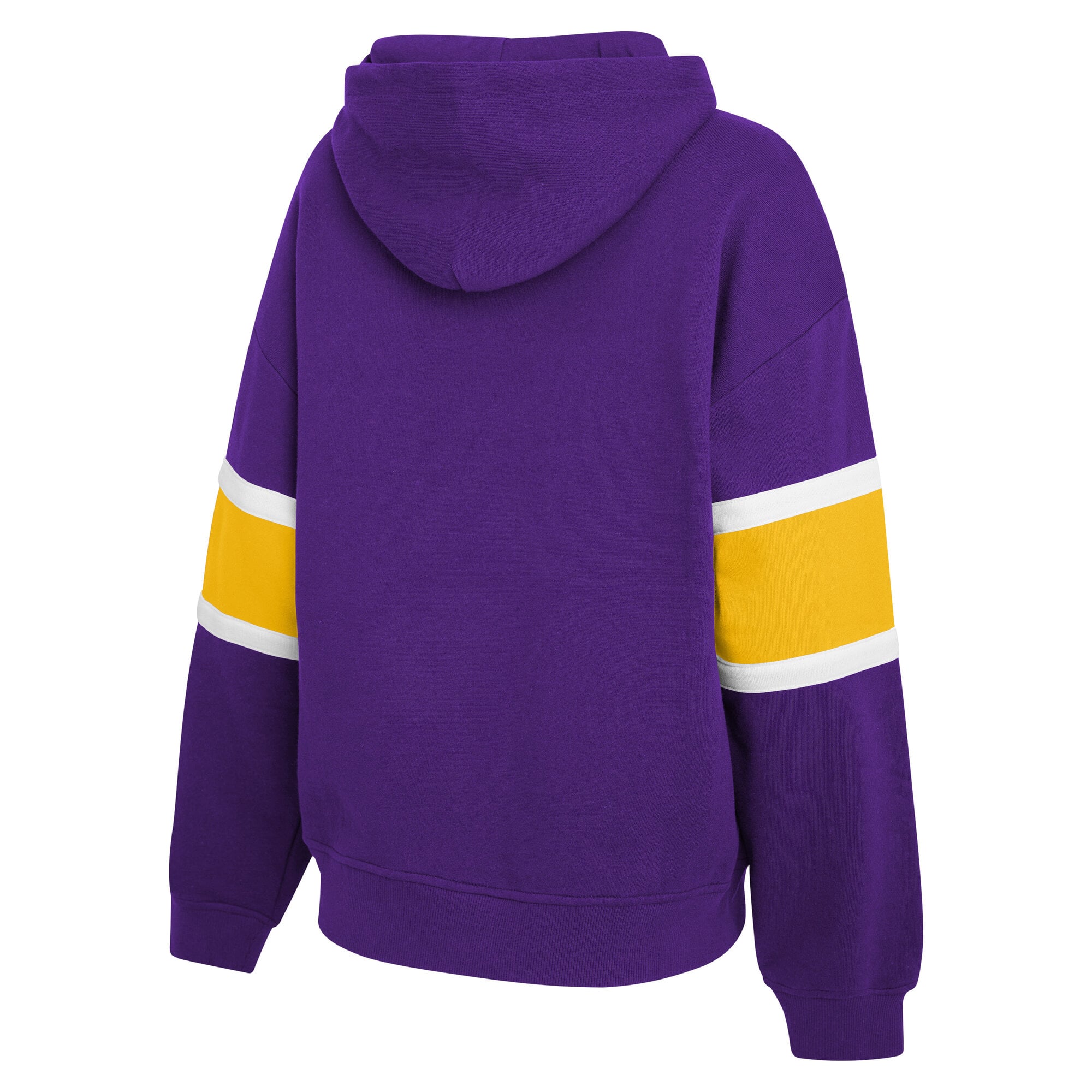 Sweat à capuche rayé violet Minnesota Vikings pour femme de la marque WEAR by Erin Andrews