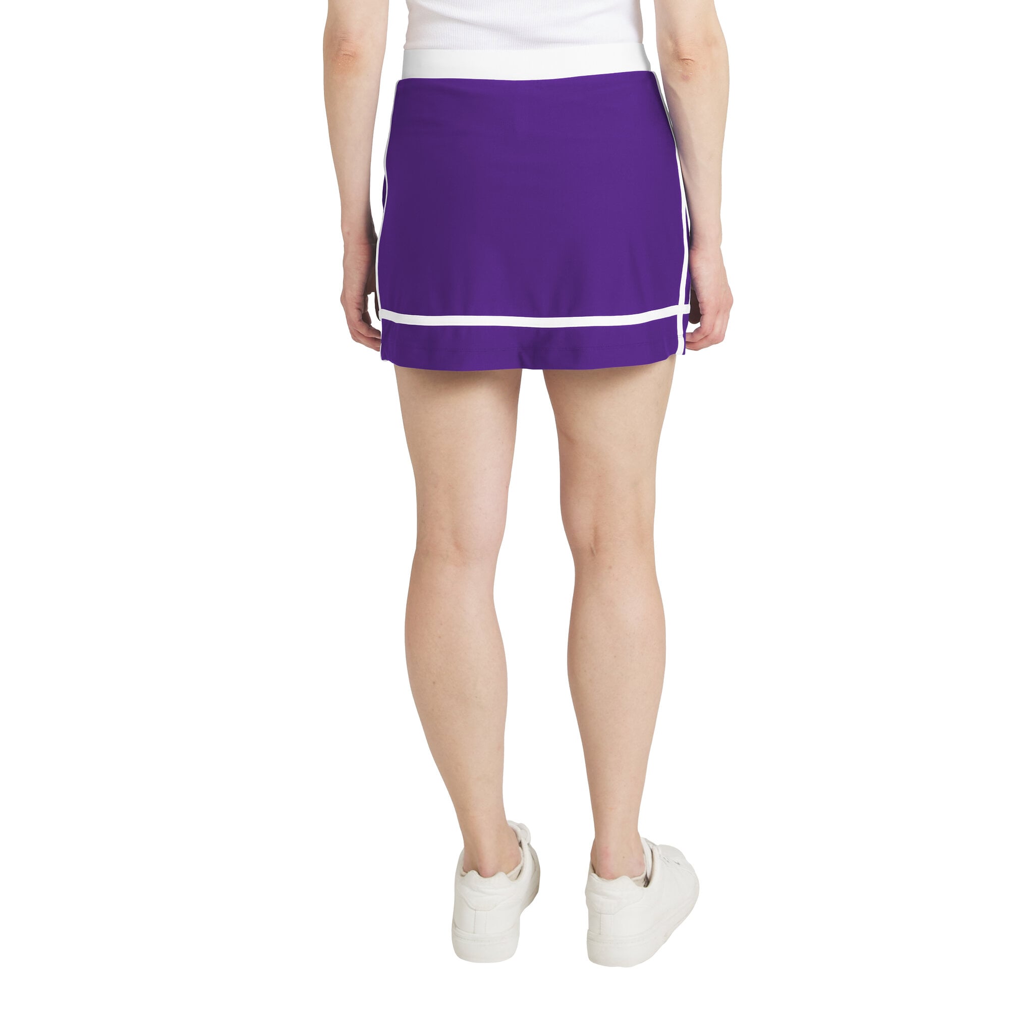 Women's WEAR by Erin Andrews Purple Minnesota Vikings Stripe Skort