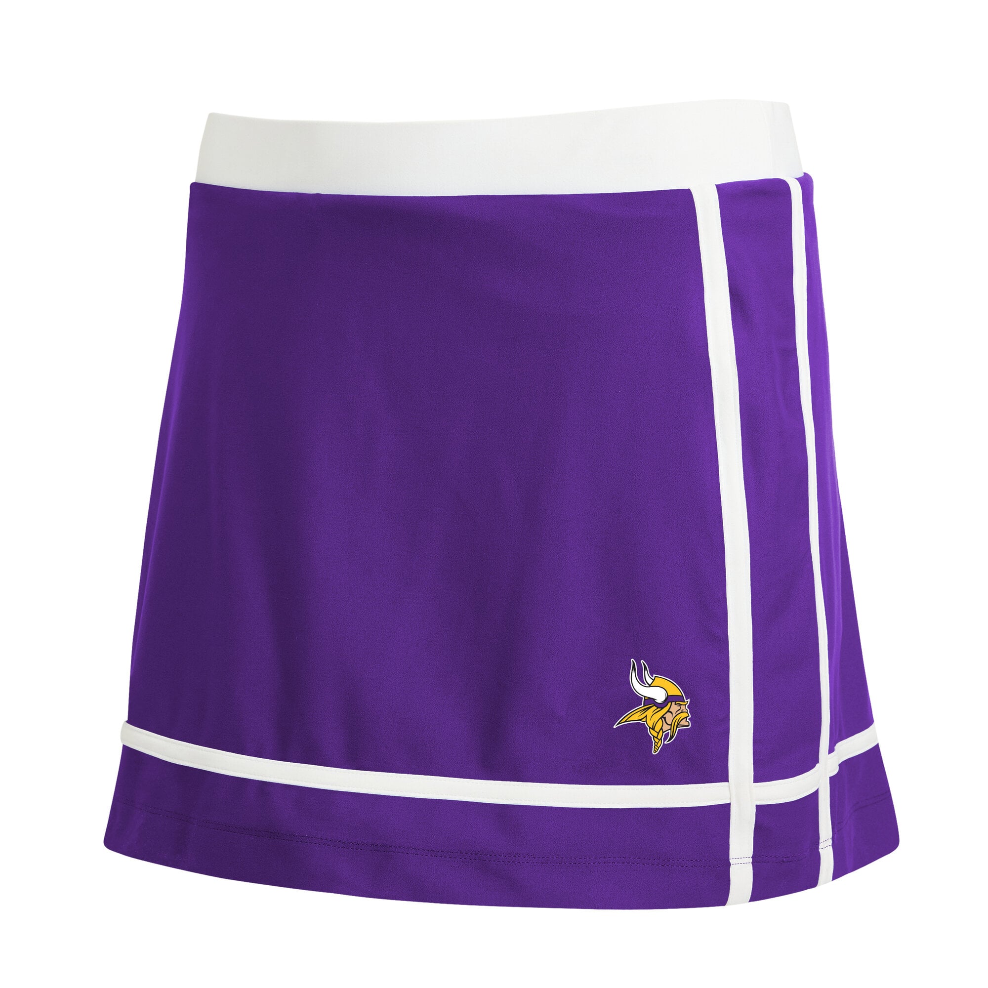 Women's WEAR by Erin Andrews Purple Minnesota Vikings Stripe Skort
