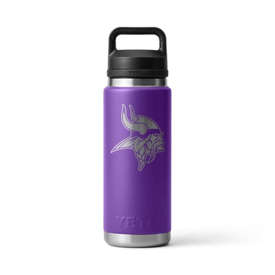 Minnesota Vikings YETI 26oz. Rambler Chug Water Bottle