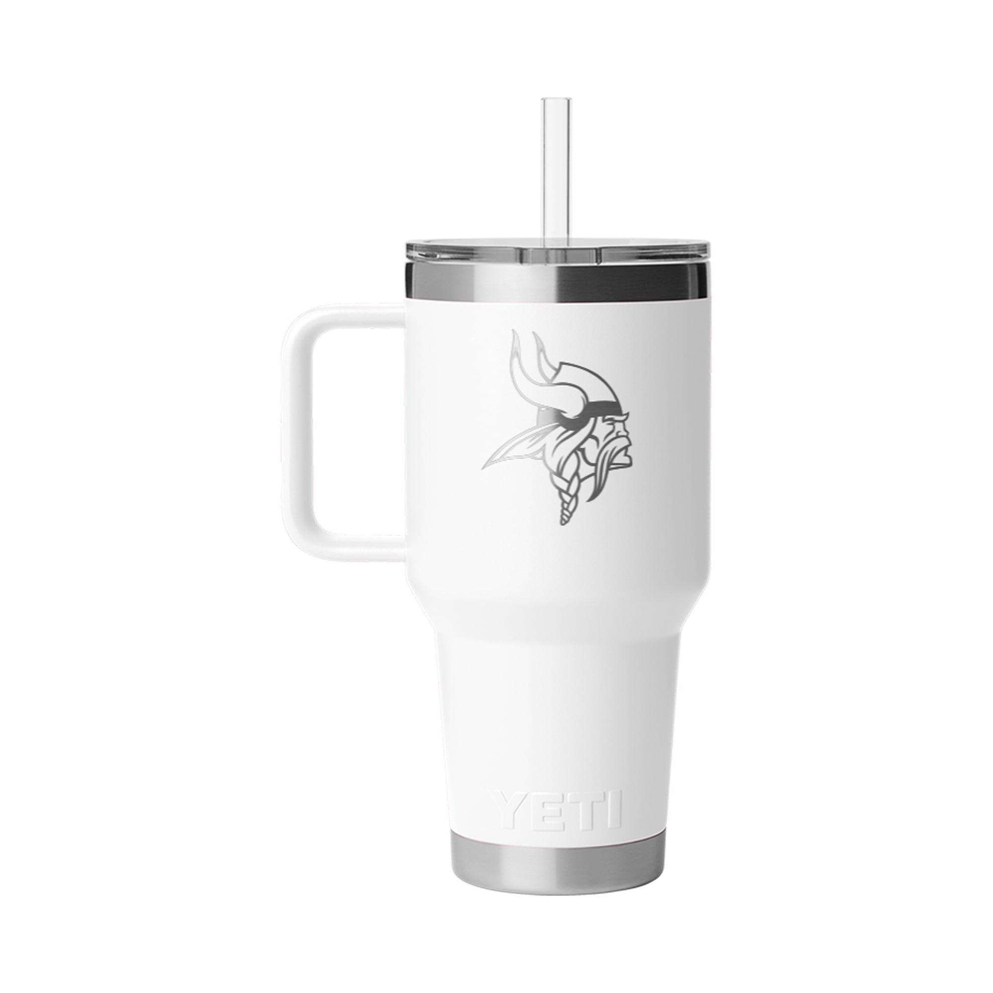 Mug à paille YETI Minnesota Vikings Rambler 2.0 de 1 litre (35 oz).