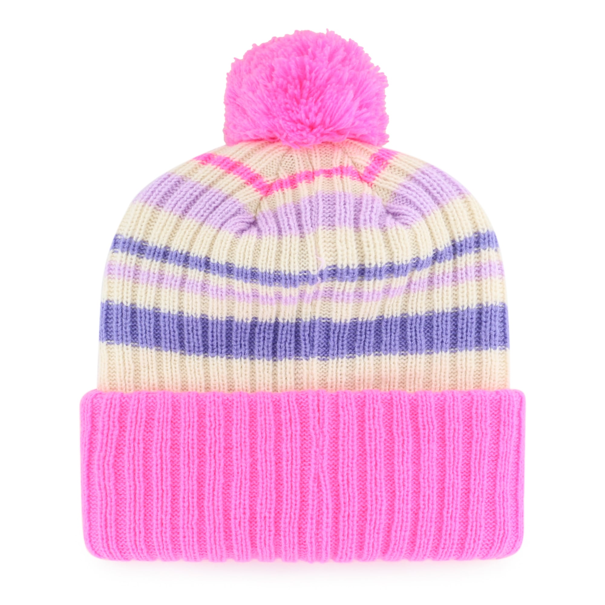 Youth '47 Pink Minnesota Vikings Snow Fort Cuffed Knit Hat