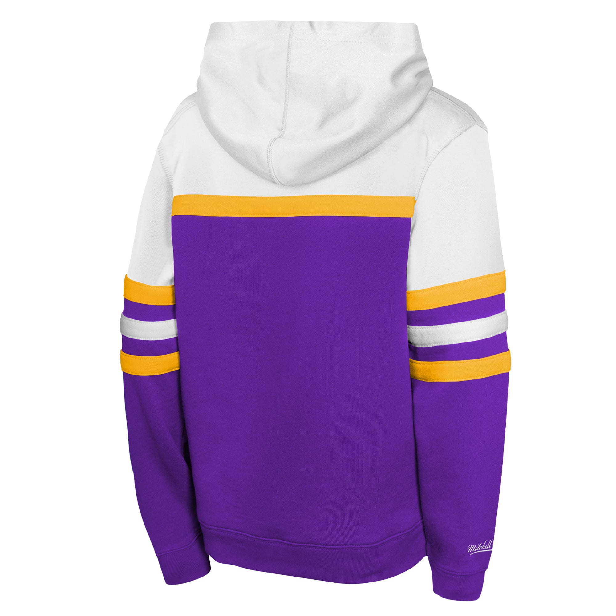 Youth Mitchell & Ness Purple Minnesota Vikings Head Coach Hoodie