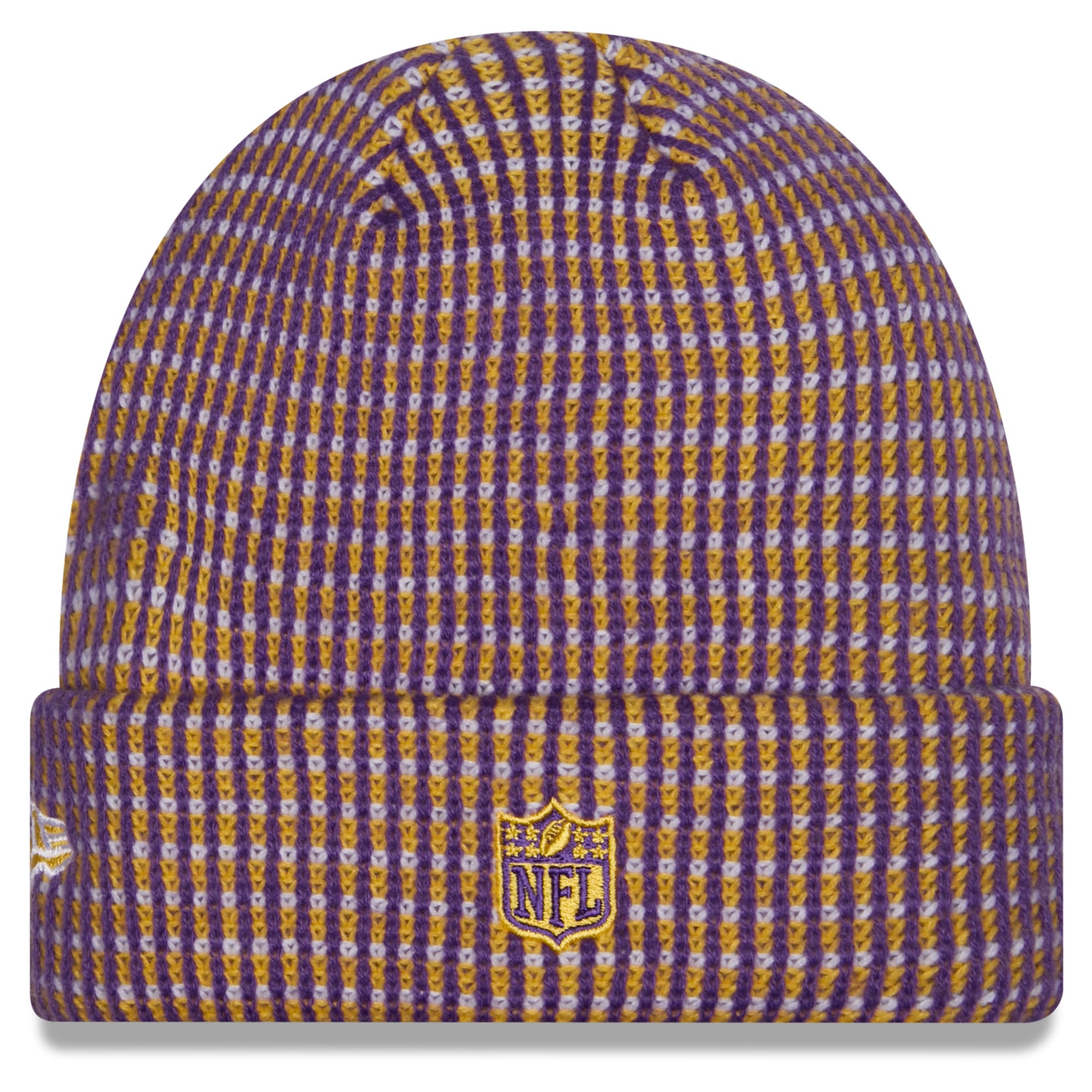 Bonnet à revers New Era Gold Minnesota Vikings 2026 pour enfant